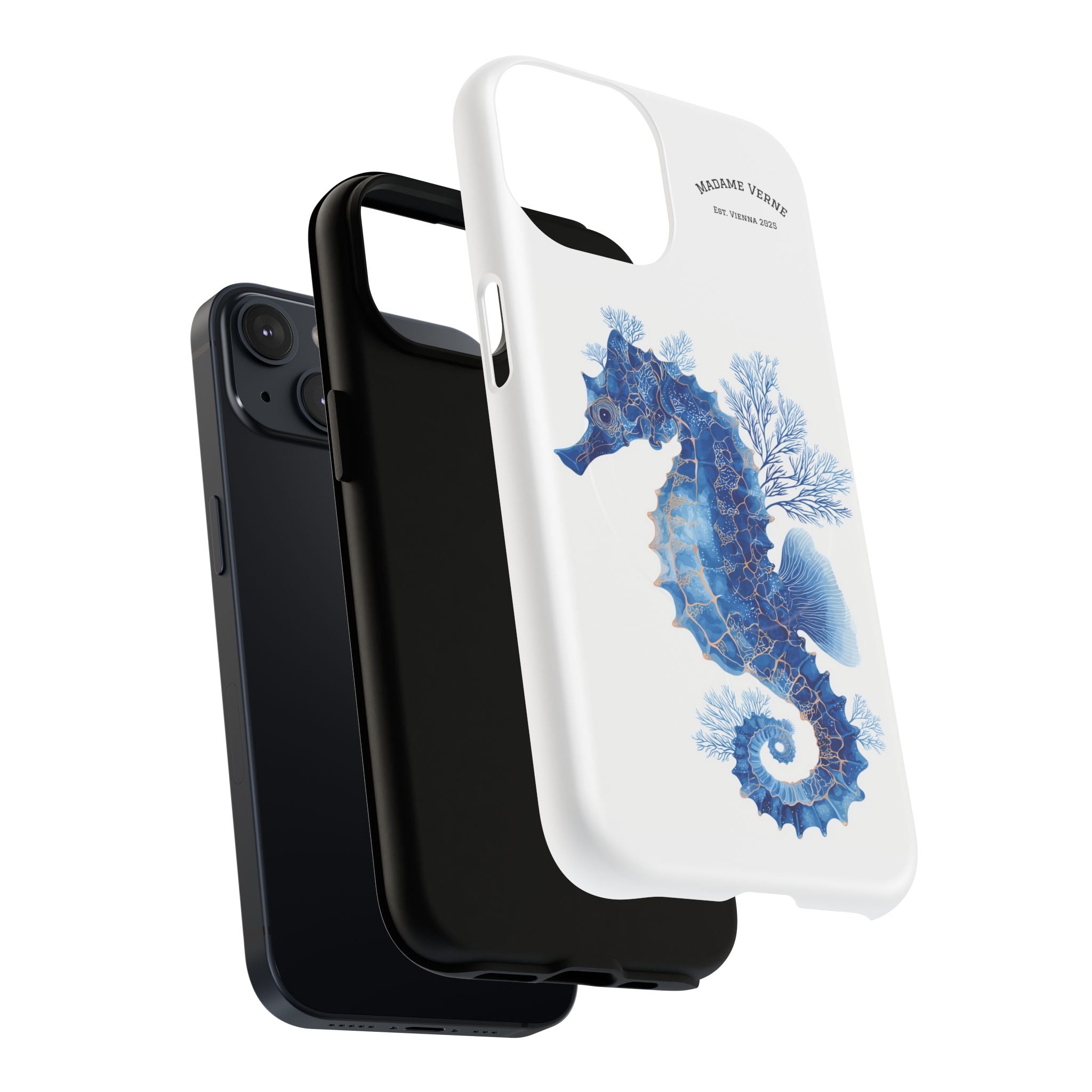 MagSafe iPhone-Schutzhülle "Azure Sentinel" - Opal Depths No. 32