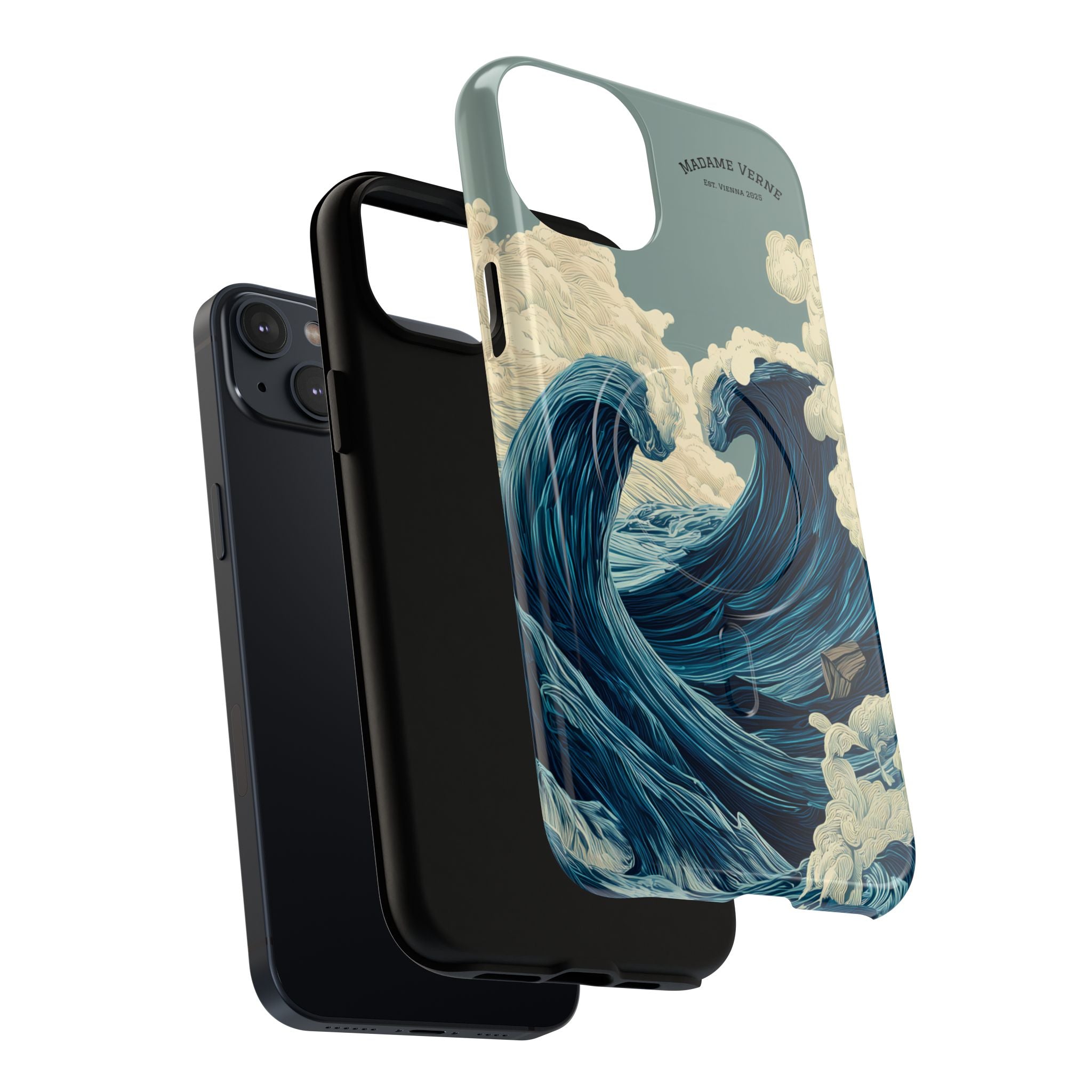 MagSafe iPhone-Schutzhülle "Tempest's Embrace" - Opal Depths No. 38