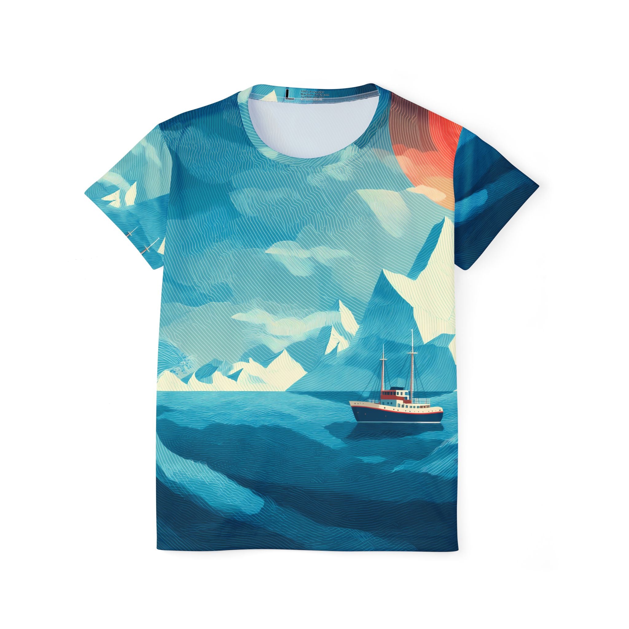 Plus Size Damen T-shirt "Northern Passage" - Below & Beyond No. 12