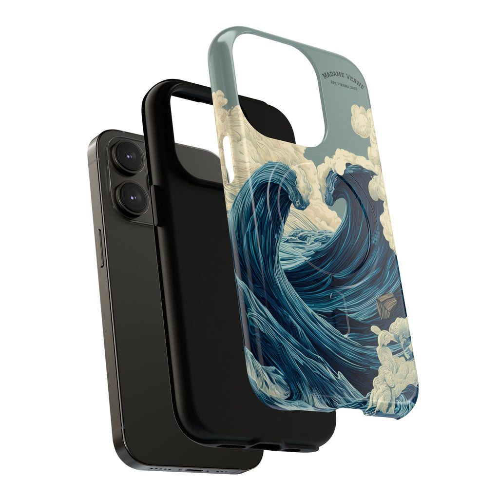 MagSafe iPhone-Schutzhülle "Tempest's Embrace" - Opal Depths No. 38