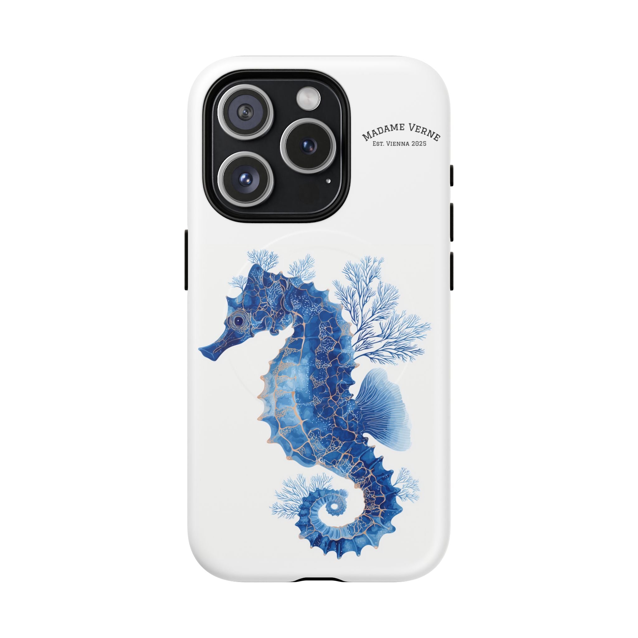 MagSafe iPhone-Schutzhülle "Azure Sentinel" - Opal Depths No. 32