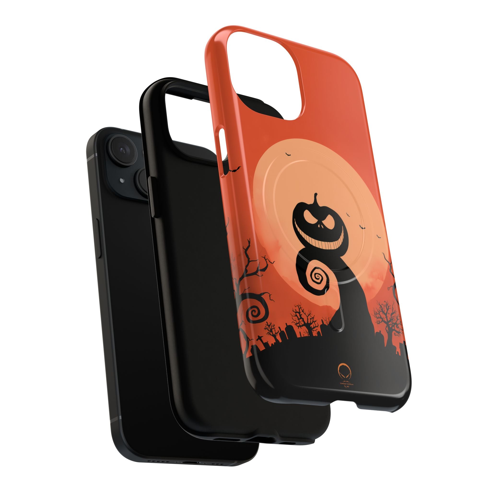 HALLOWEEN LIMITED EDITION MagSafe iPhone-Schutzhülle "Twisted Pumpkin" - 🎃👻 Wicked Elegance No. 57 👻🎃