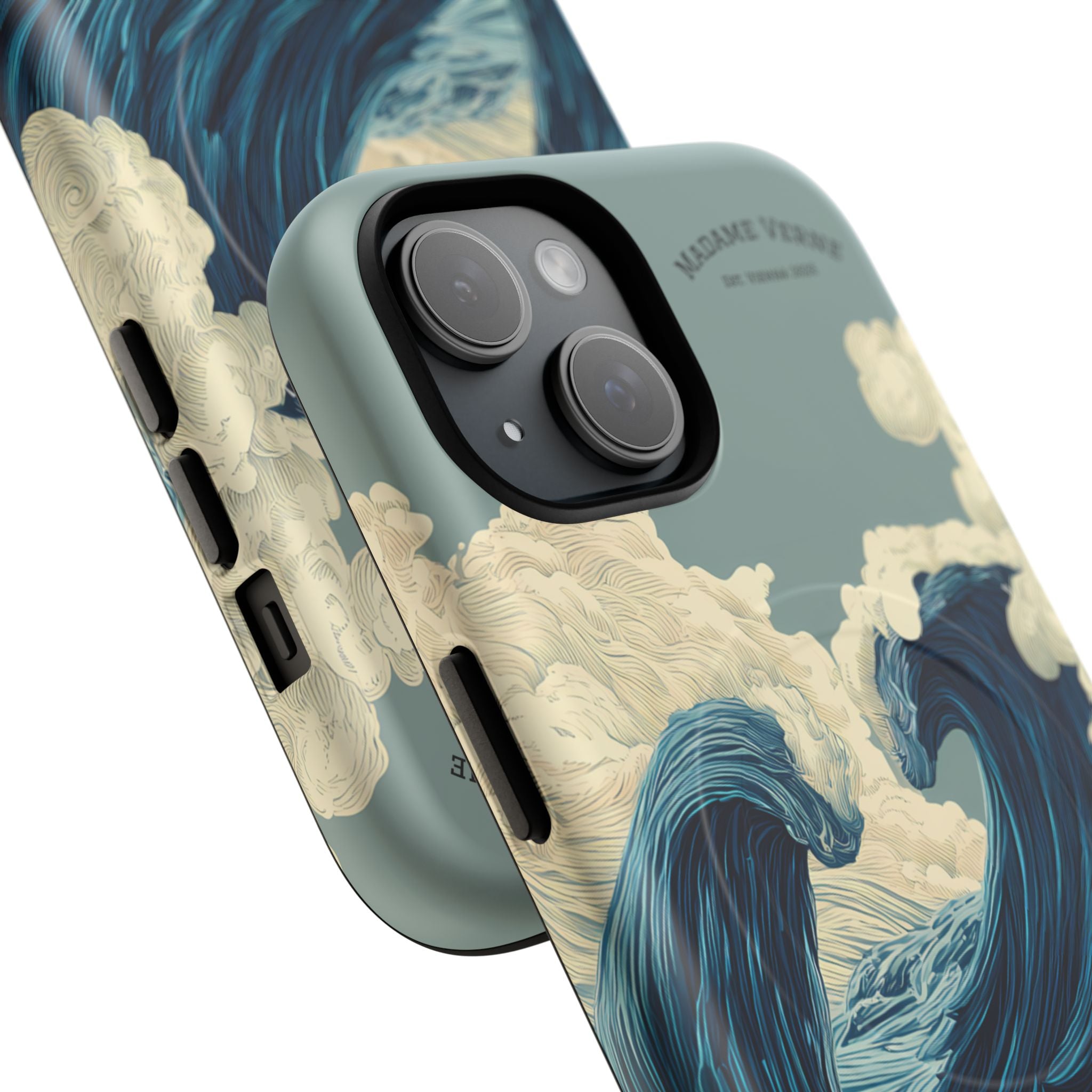 MagSafe iPhone-Schutzhülle "Tempest's Embrace" - Opal Depths No. 38