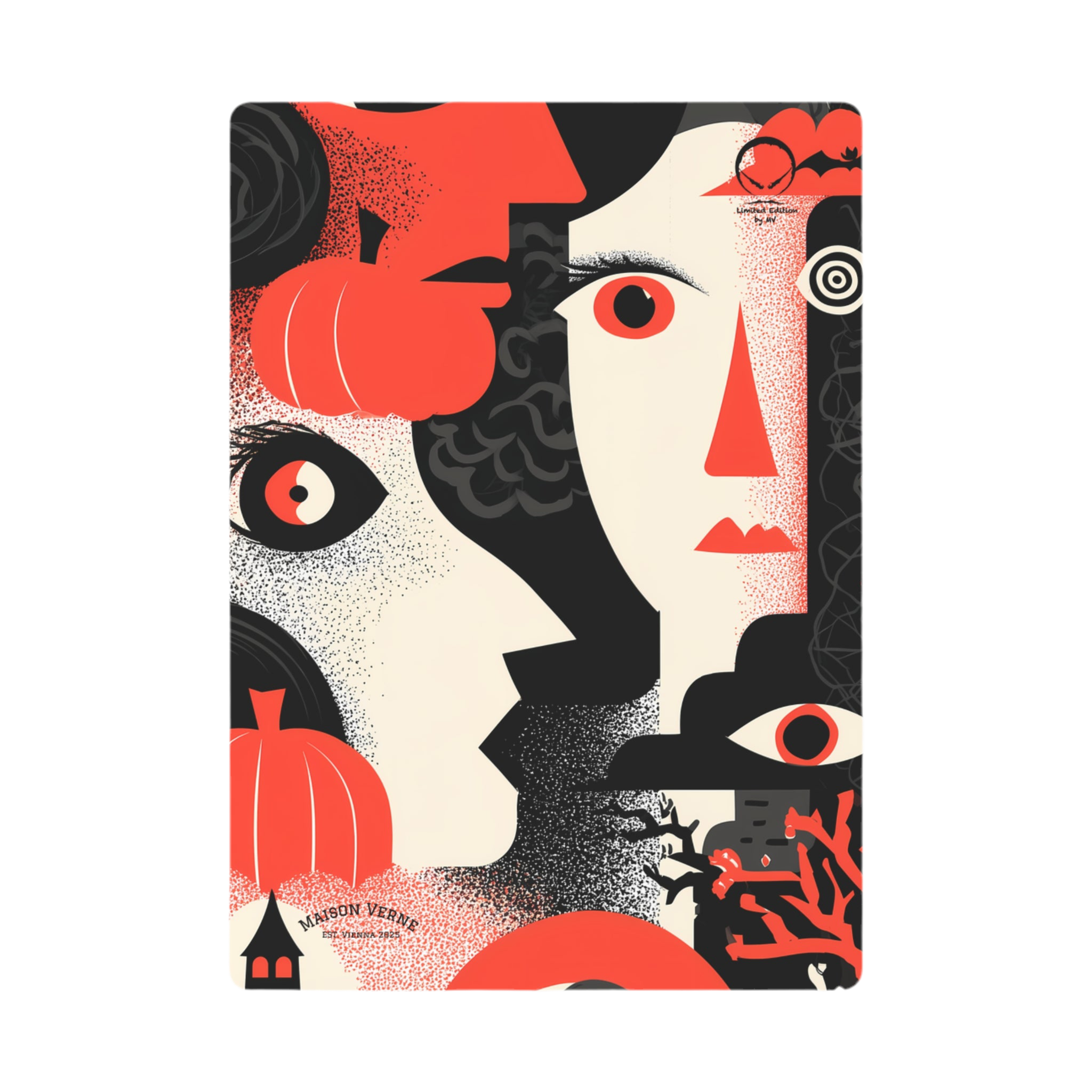 Maison Verne Halloween Ltd. Edition Poker Karten "Haunted Gazes" - 🎃👻 Wicked Elegance No. 63 👻🎃
