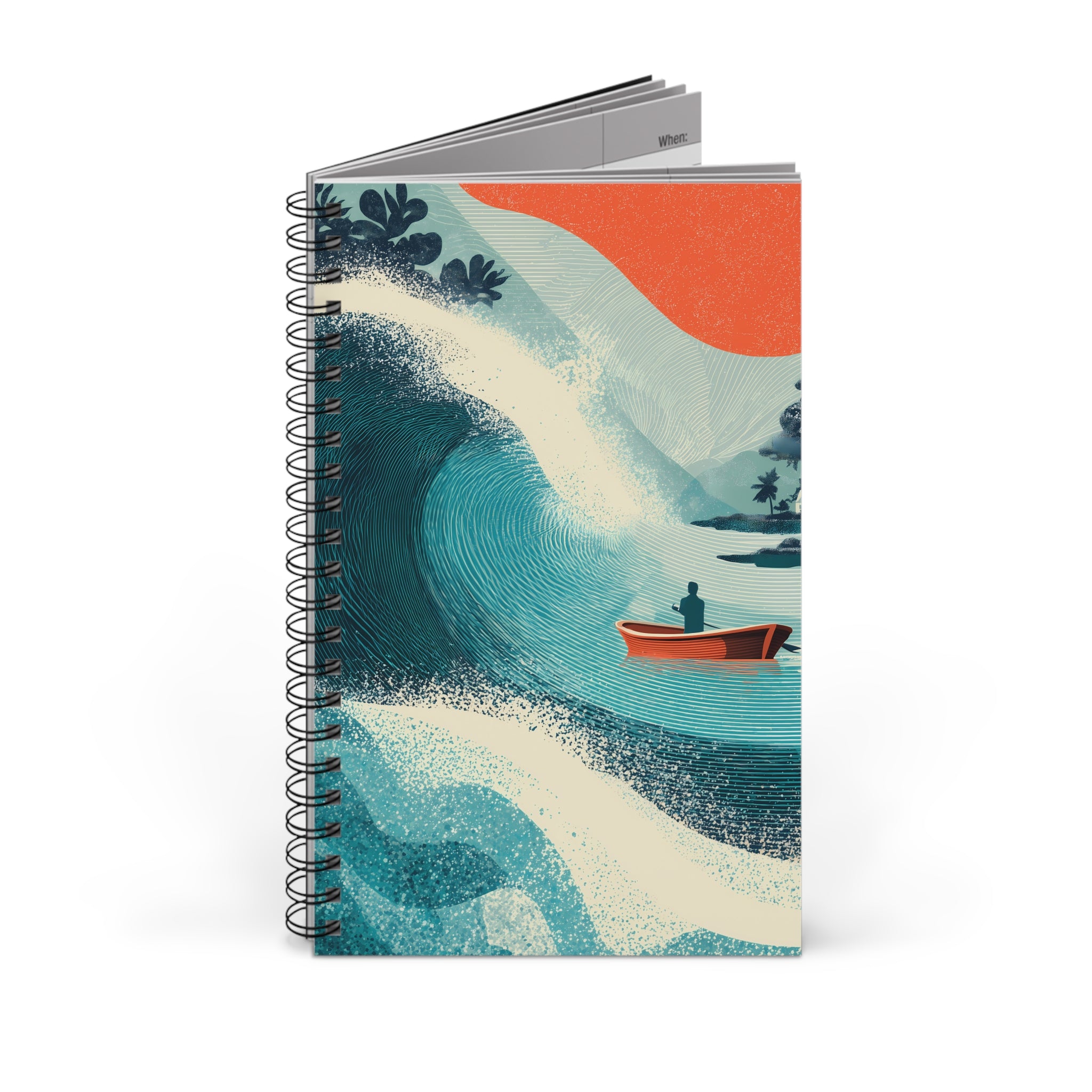 Spiral-bound notebook "Beyond the Break" - Below & Beyond No. 10