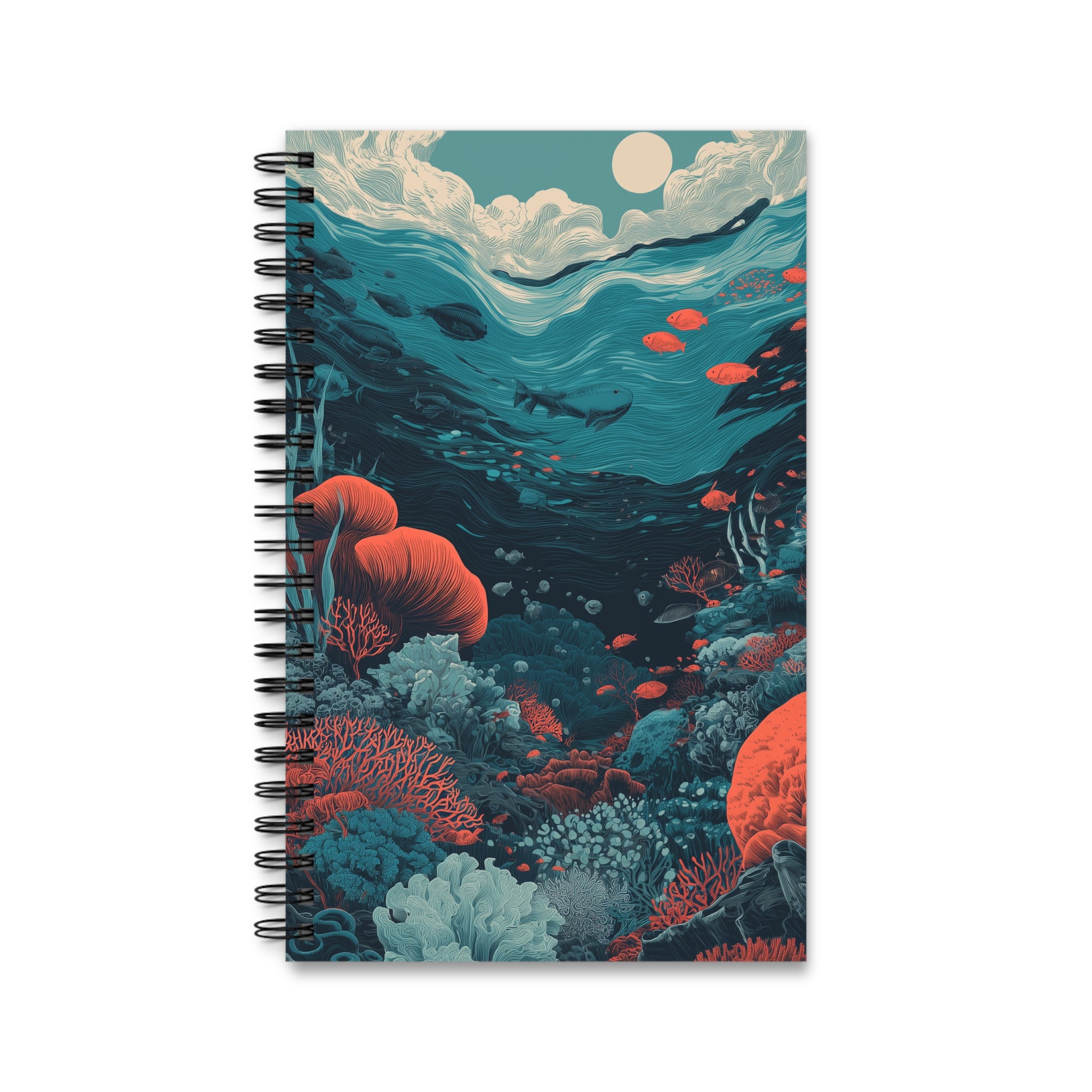 Notizbuch mit Spiralbindung "Ocean Depths" - Opal Depths No. 05