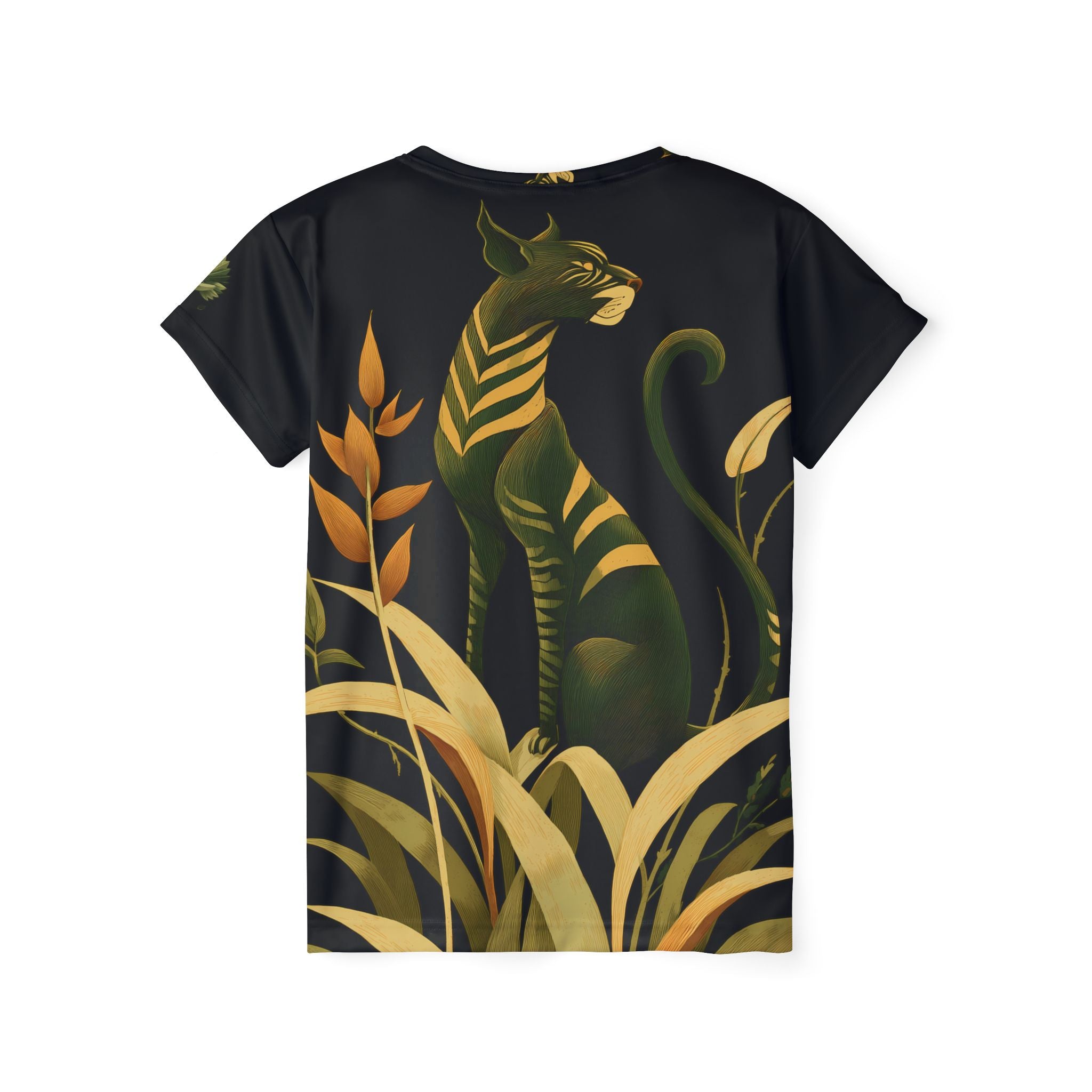 Plus Size Damen T-shirt "Ember in the Leaves" - Wilderness Whisper No. 50