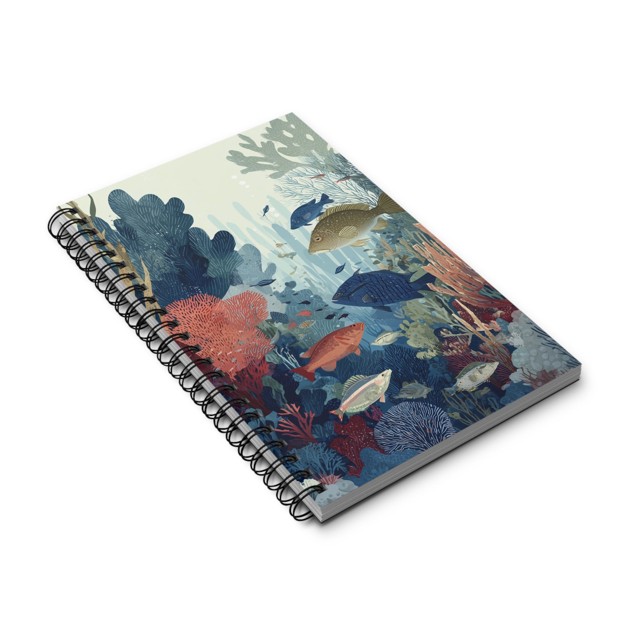 Notizbuch mit Spiralbindung "Whispers of the Reef" - Opal Depths No.