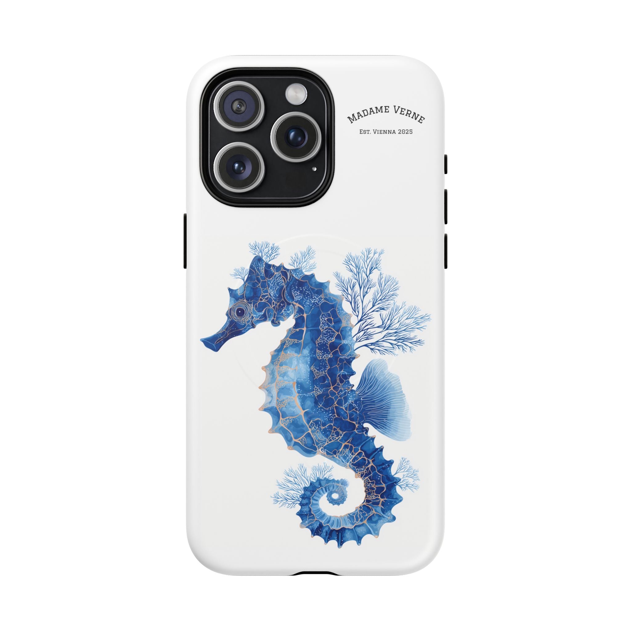 MagSafe iPhone-Schutzhülle "Azure Sentinel" - Opal Depths No. 32