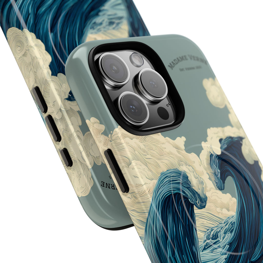 MagSafe iPhone-Schutzhülle "Tempest's Embrace" - Opal Depths No. 38