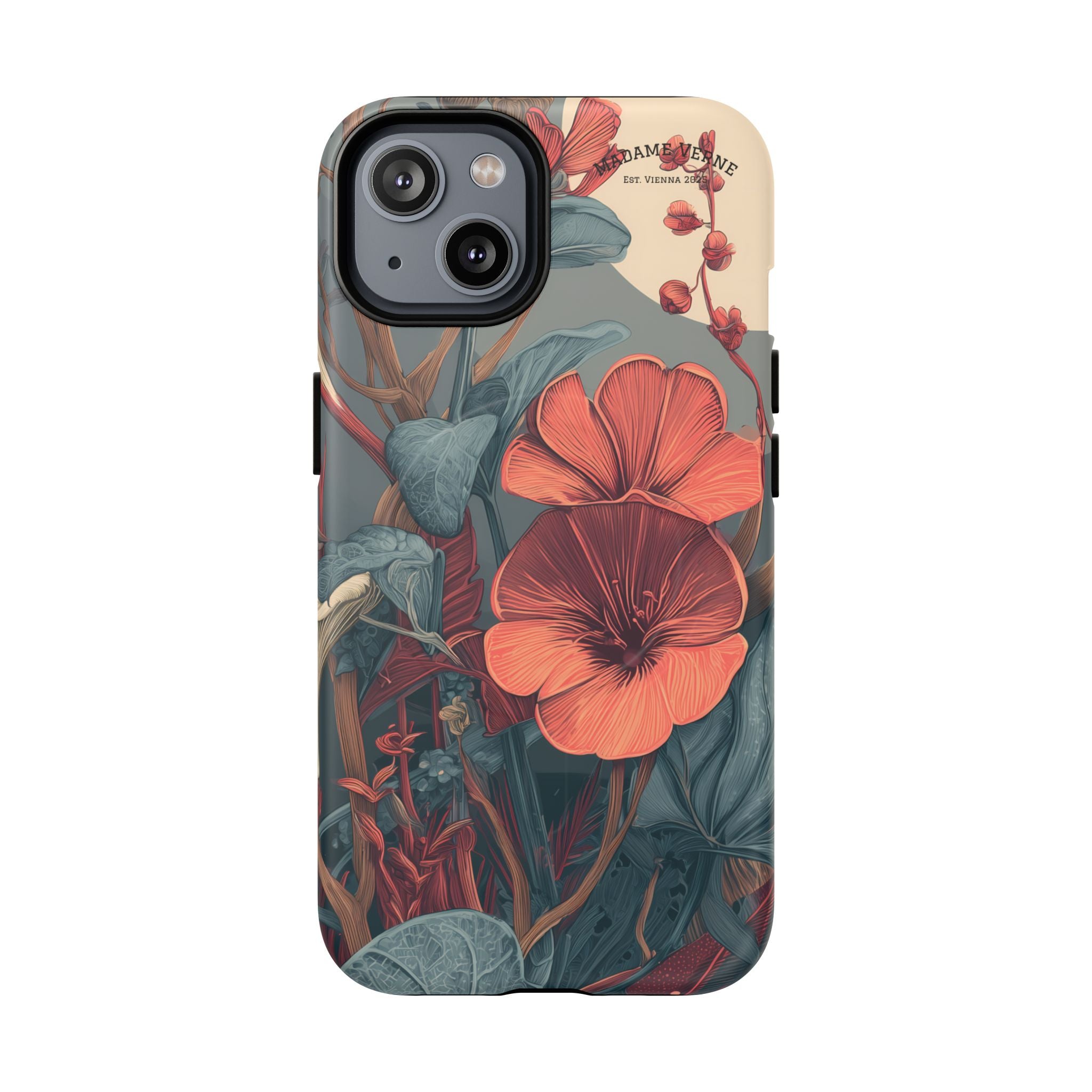 MagSafe iPhone-Schutzhülle "Lunar Bloom" - Cosmic Botanicals No. 56