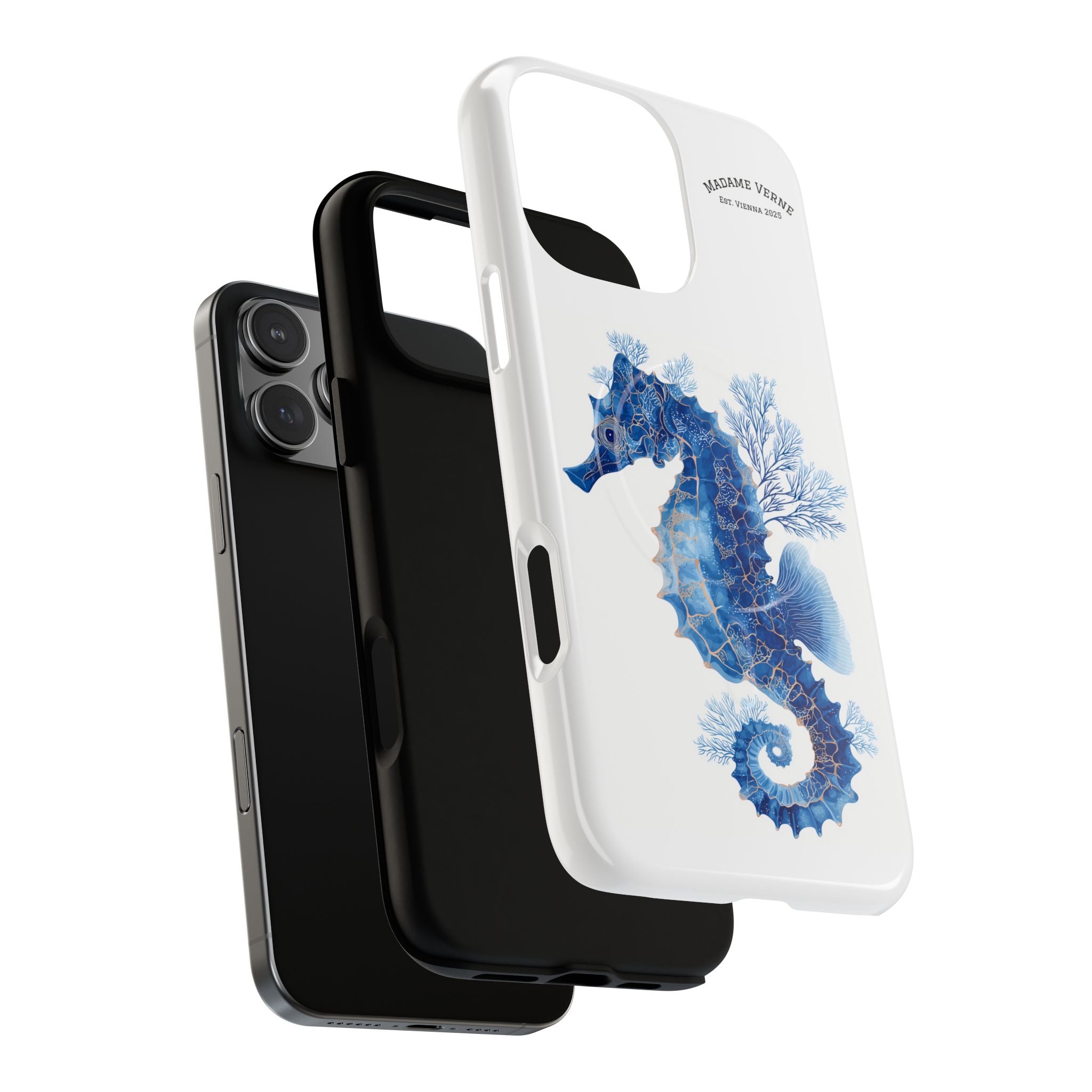 MagSafe iPhone-Schutzhülle "Azure Sentinel" - Opal Depths No. 32