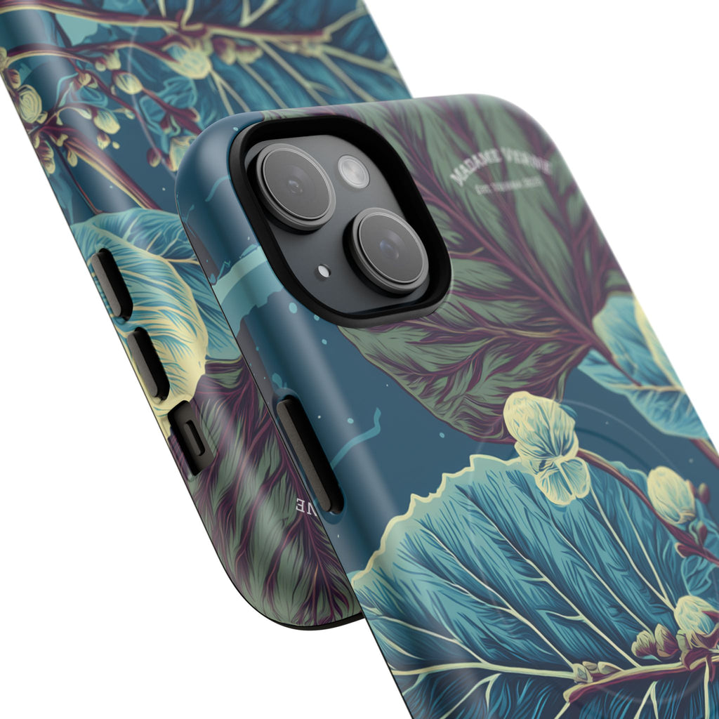 MagSafe iPhone-Schutzhülle "Galactic Veins" - Cosmic Botanicals No. 89