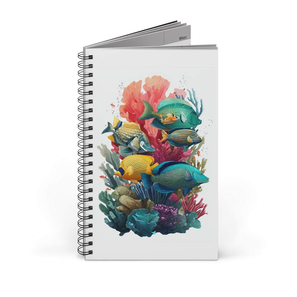 Notizbuch mit Spiralbindung "Underwater Wonders" - Opal Depths No.07