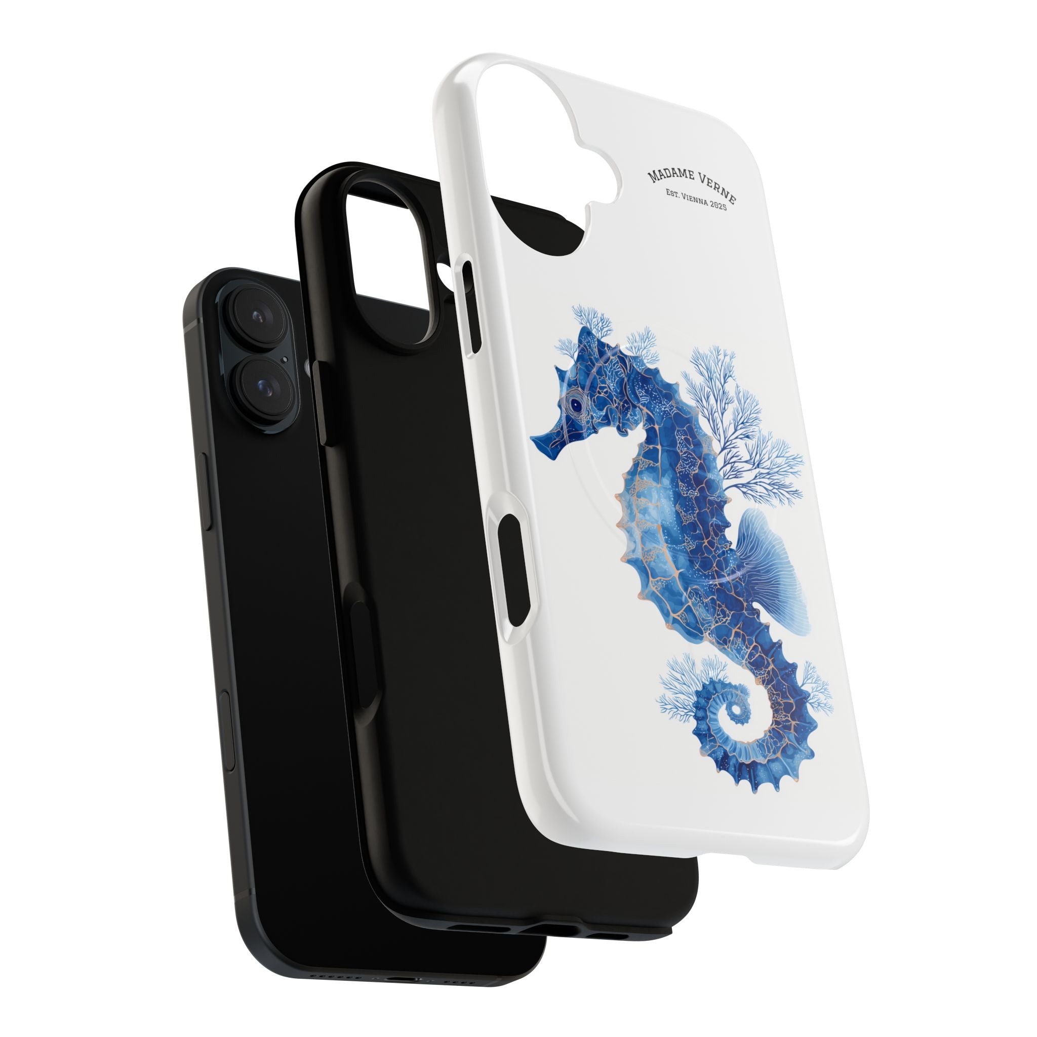MagSafe iPhone-Schutzhülle "Azure Sentinel" - Opal Depths No. 32