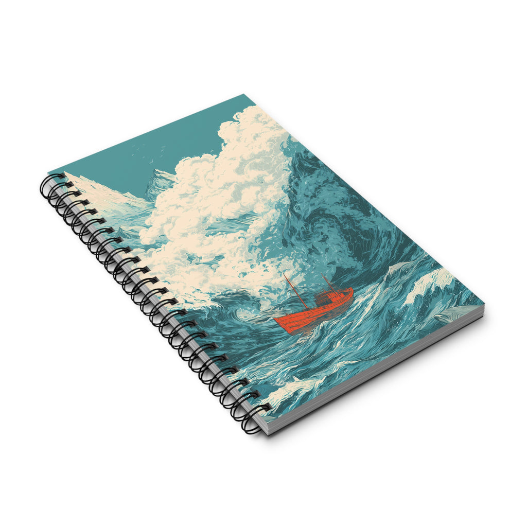 Notizbuch mit Spiralbindung "Nautical Adventure" - Below & Beyond No. 09