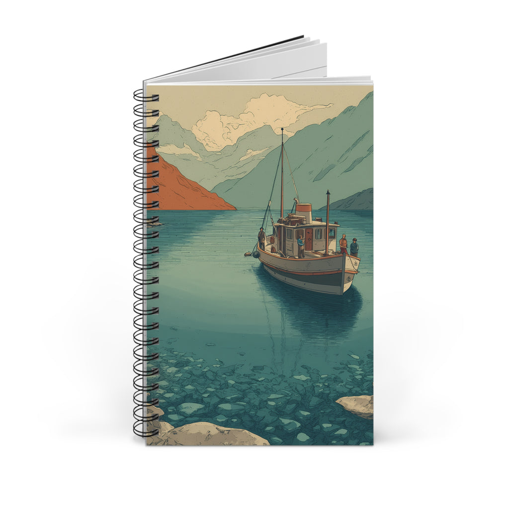 Notizbuch mit Spiralbindung "Scenic Landscape" - Below & Beyond No. 01