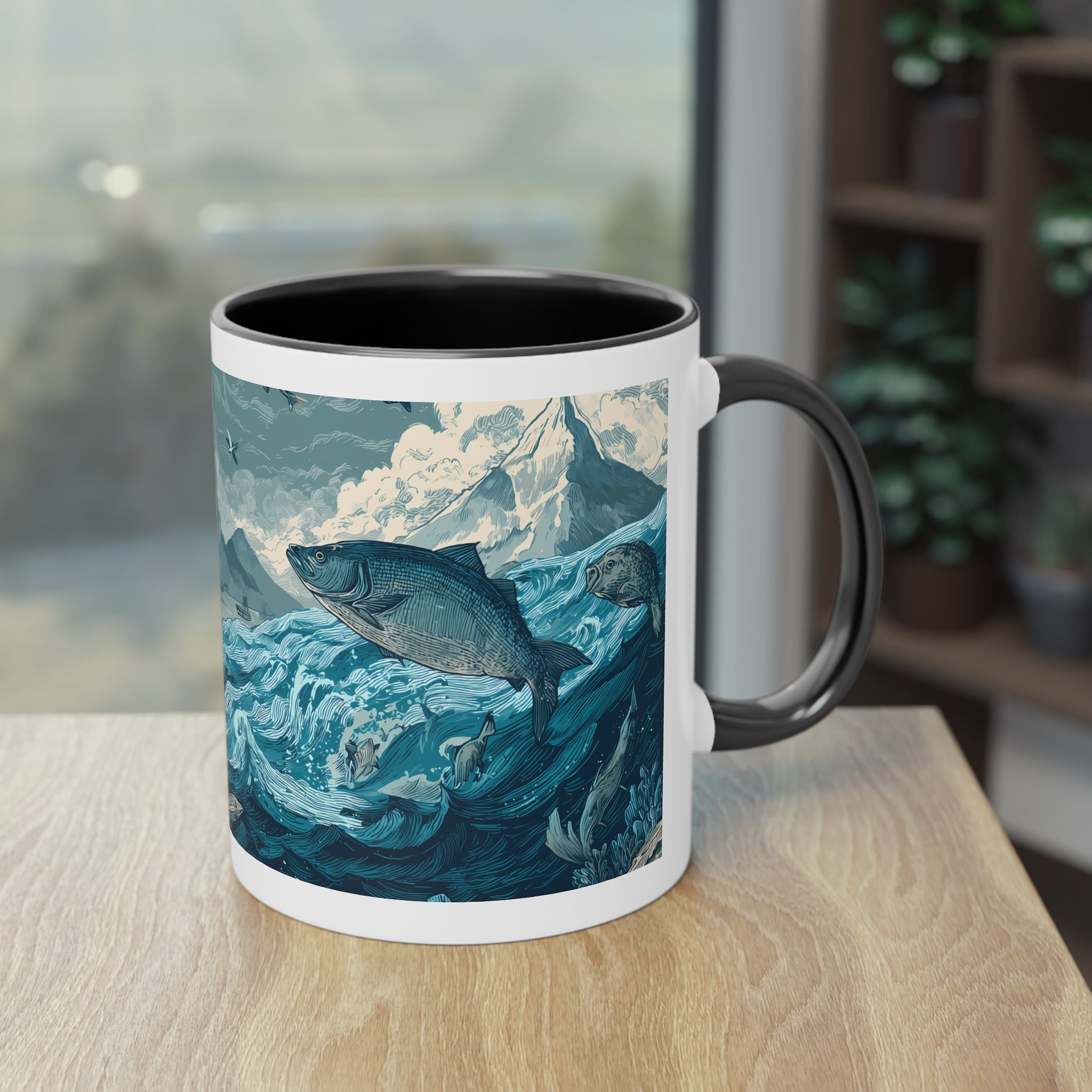Maison Verne Kaffeetasse "Tides of the Untamed North" - Opal Depths No. 40