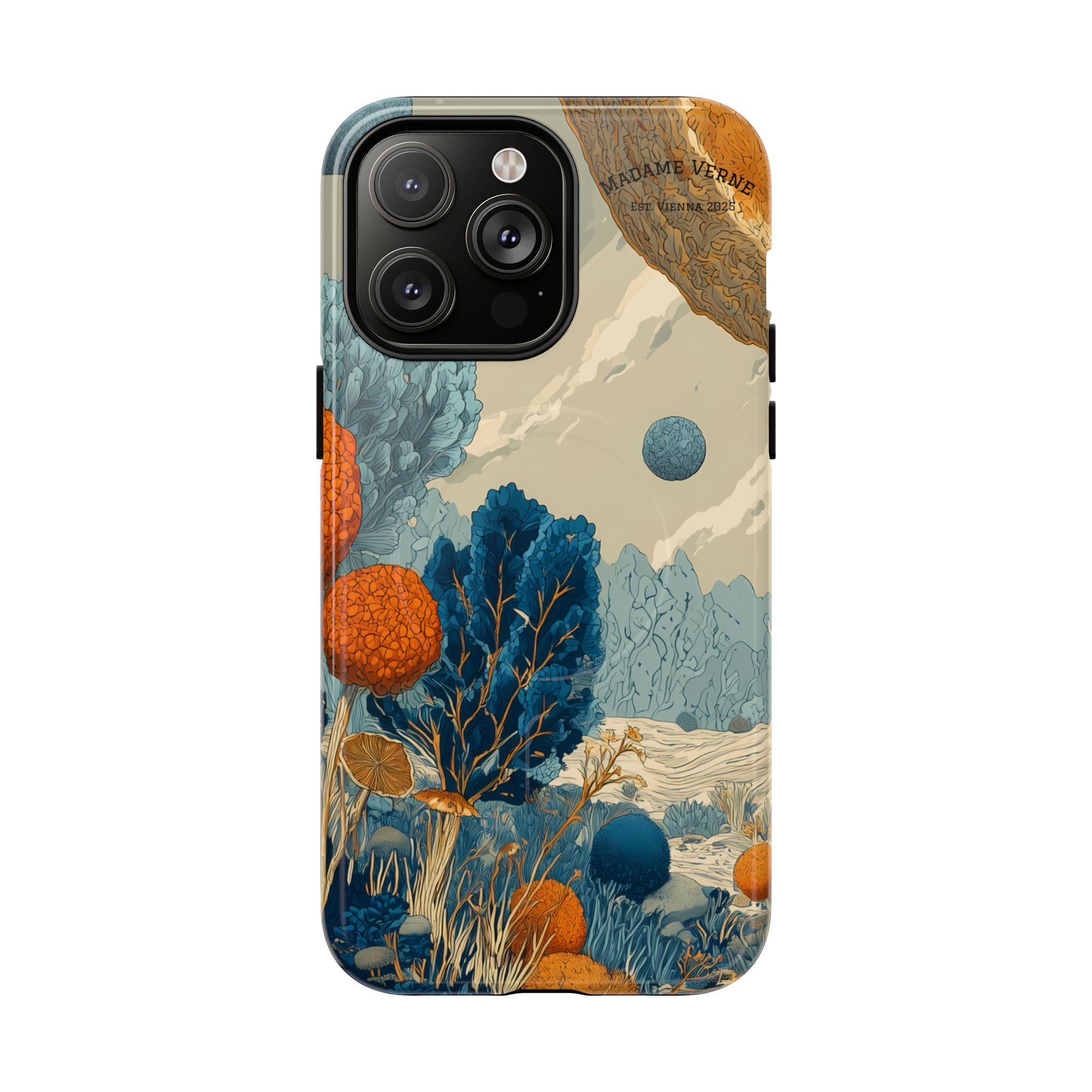 MagSafe iPhone-Schutzhülle "Ethereal Meadow" - Cosmic Botanicals No. 85