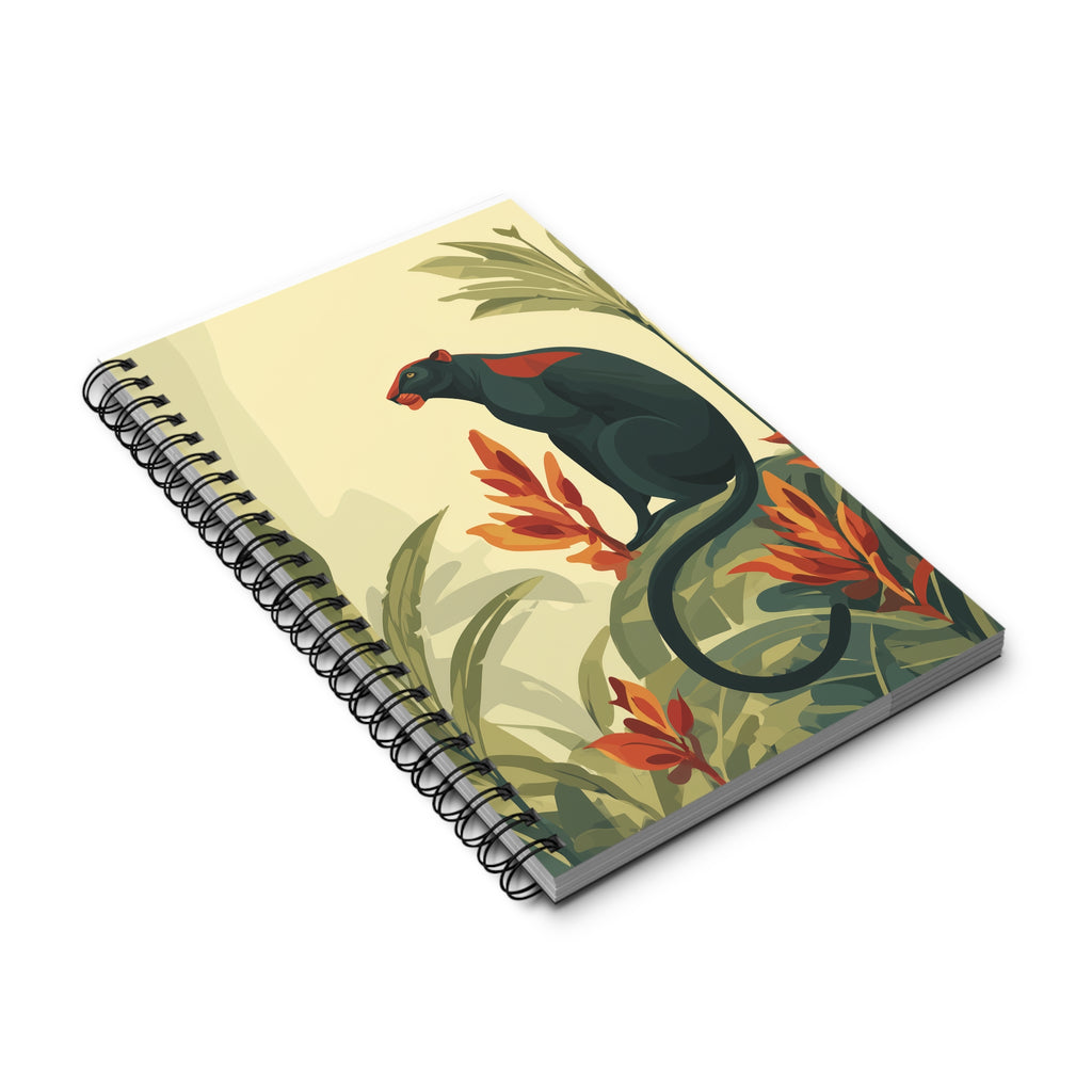 Notizbuch mit Spiralbindung "Ember in the Leaves" - Wilderness Whisper No. 55