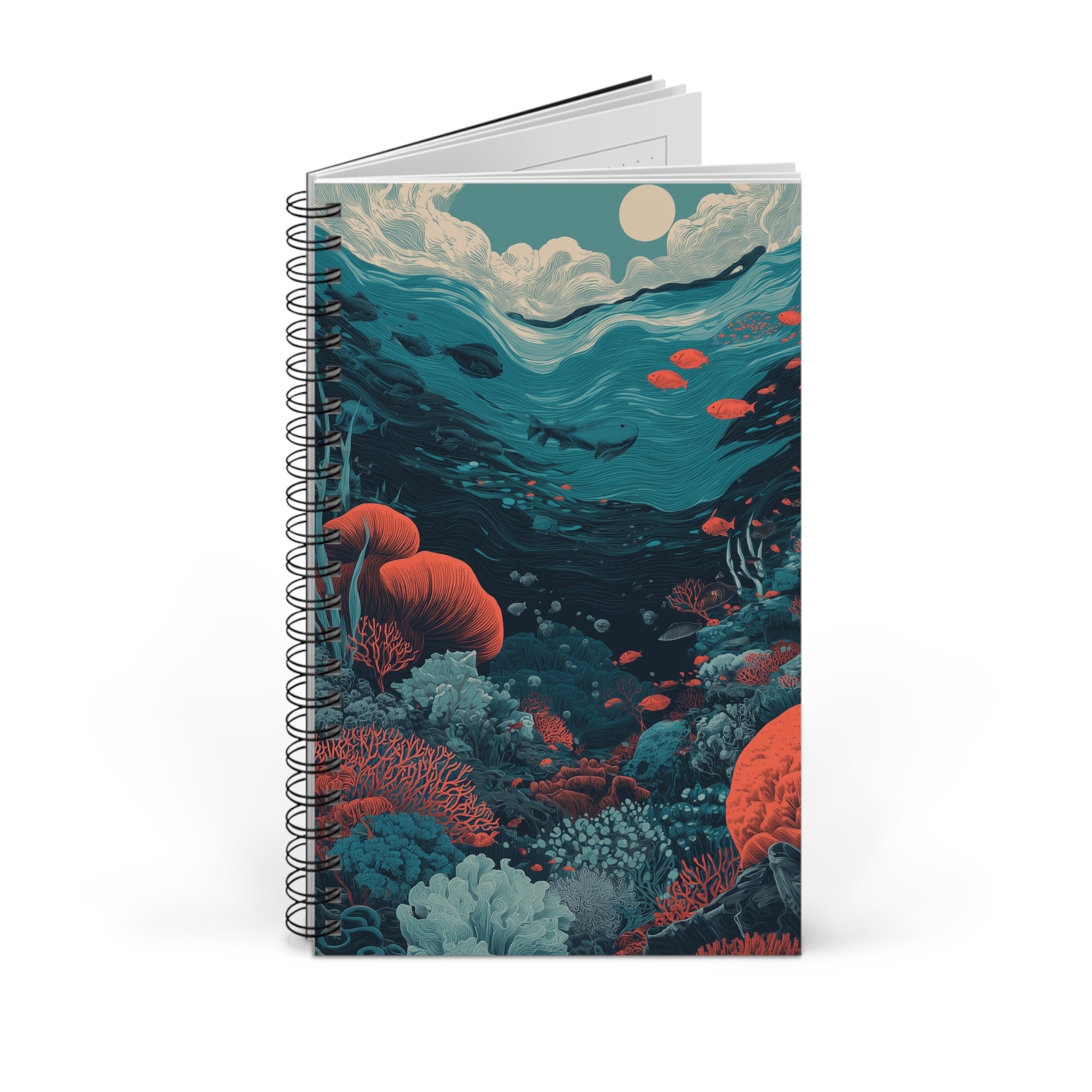 Notizbuch mit Spiralbindung "Ocean Depths" - Opal Depths No. 05