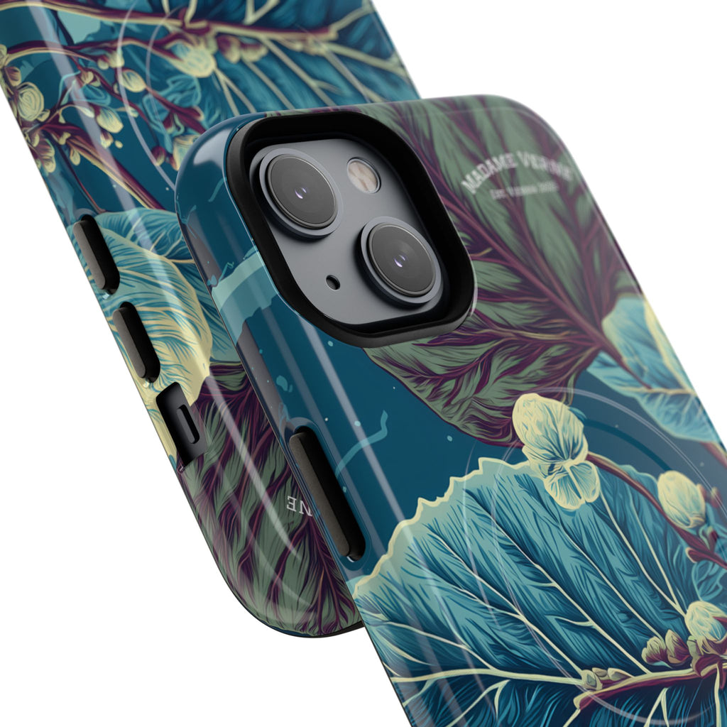 MagSafe iPhone-Schutzhülle "Galactic Veins" - Cosmic Botanicals No. 89