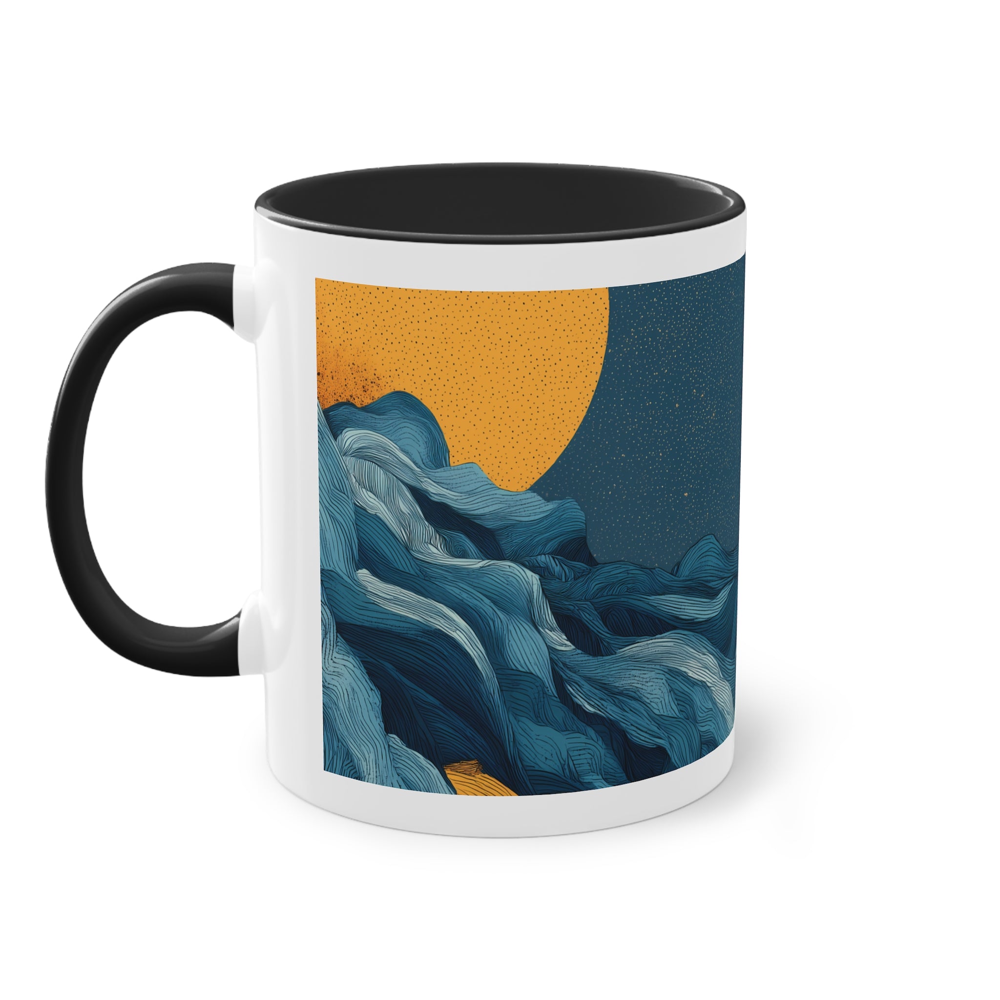 Maison Verne Kaffeetasse "Golden Drifters" - Opal Depths No. 37