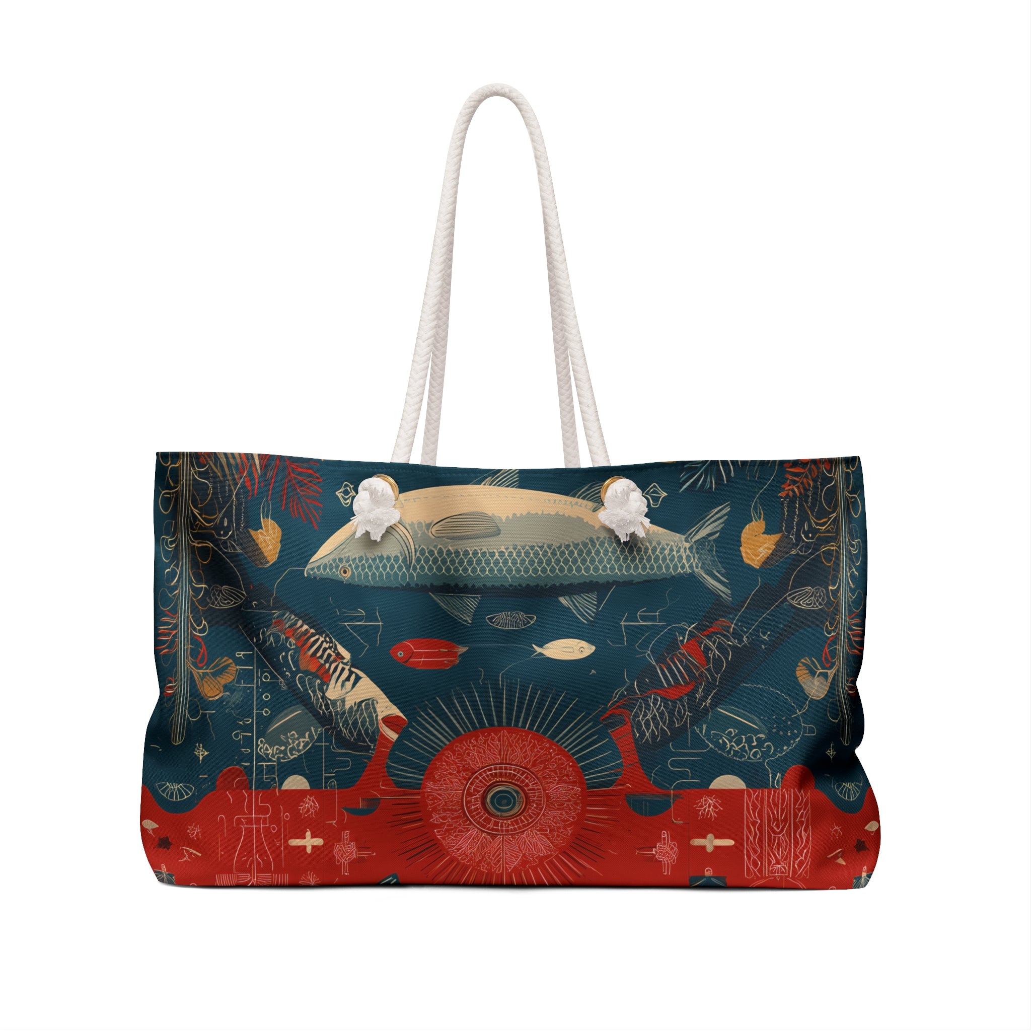 Weekender Bag "Symbols of the Sea" - Below &amp; Beyond No. 14