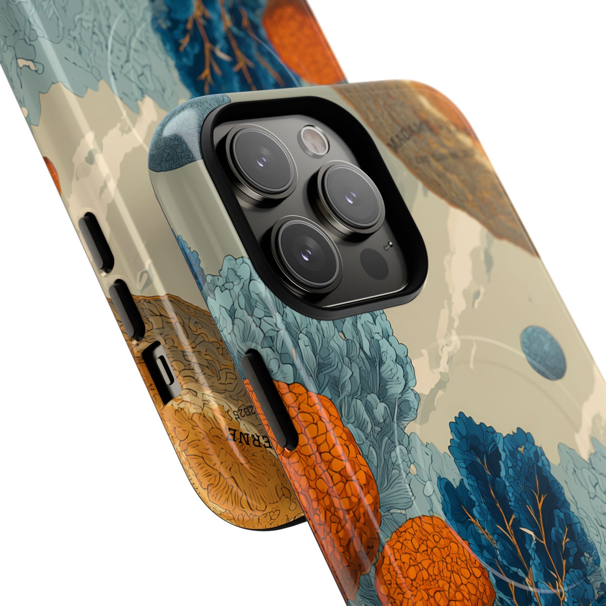 MagSafe iPhone-Schutzhülle "Ethereal Meadow" - Cosmic Botanicals No. 85