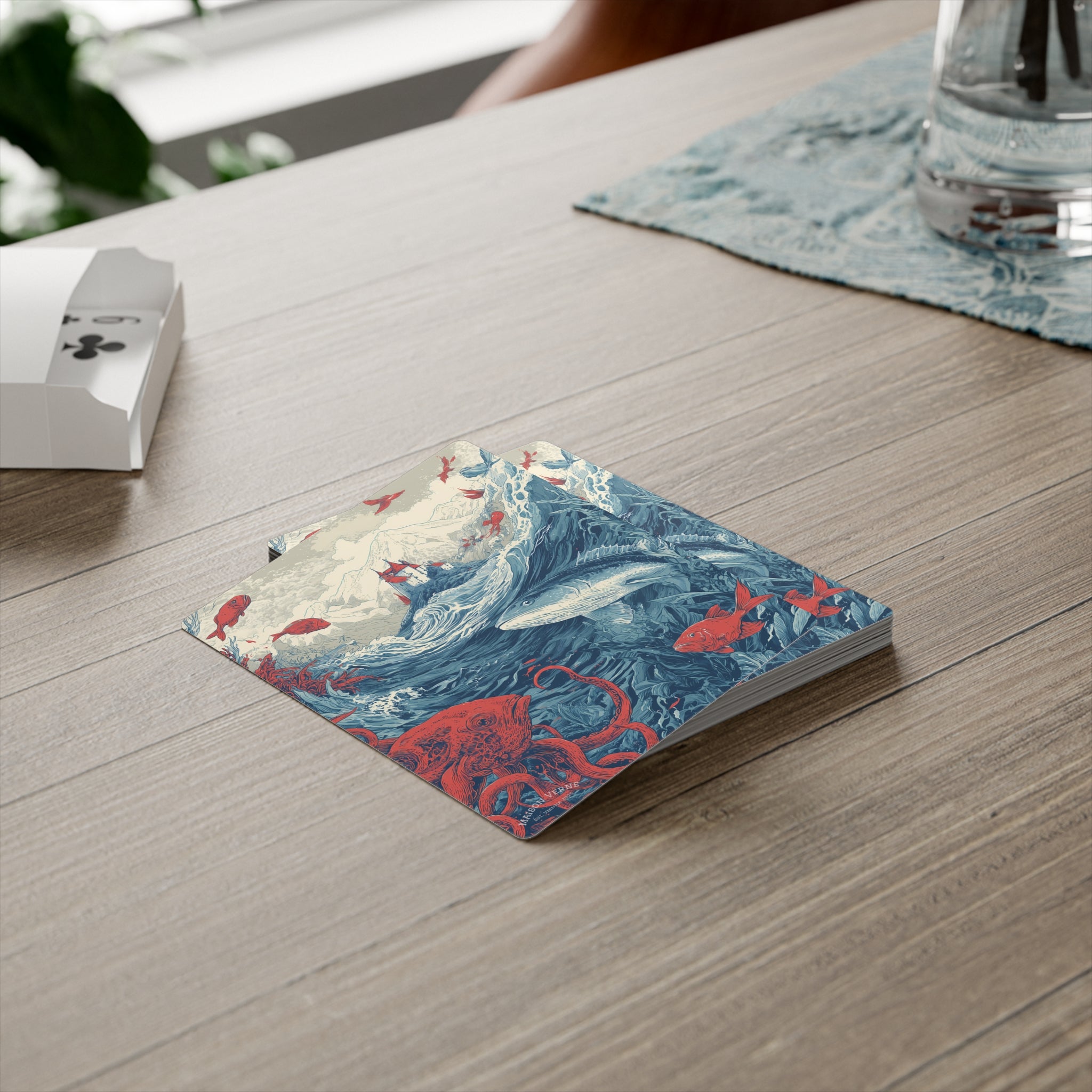 Maison Verne Poker Karten "Kingdom beneath the Waves" - Opal Depths No. 26