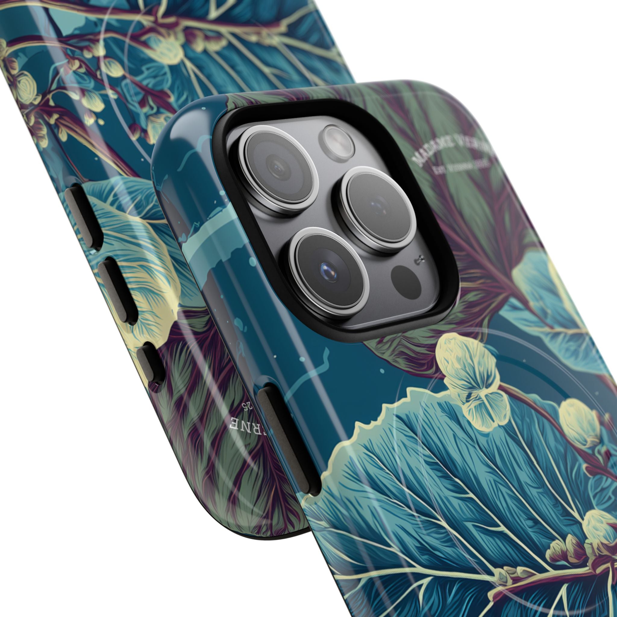 MagSafe iPhone-Schutzhülle "Galactic Veins" - Cosmic Botanicals No. 89