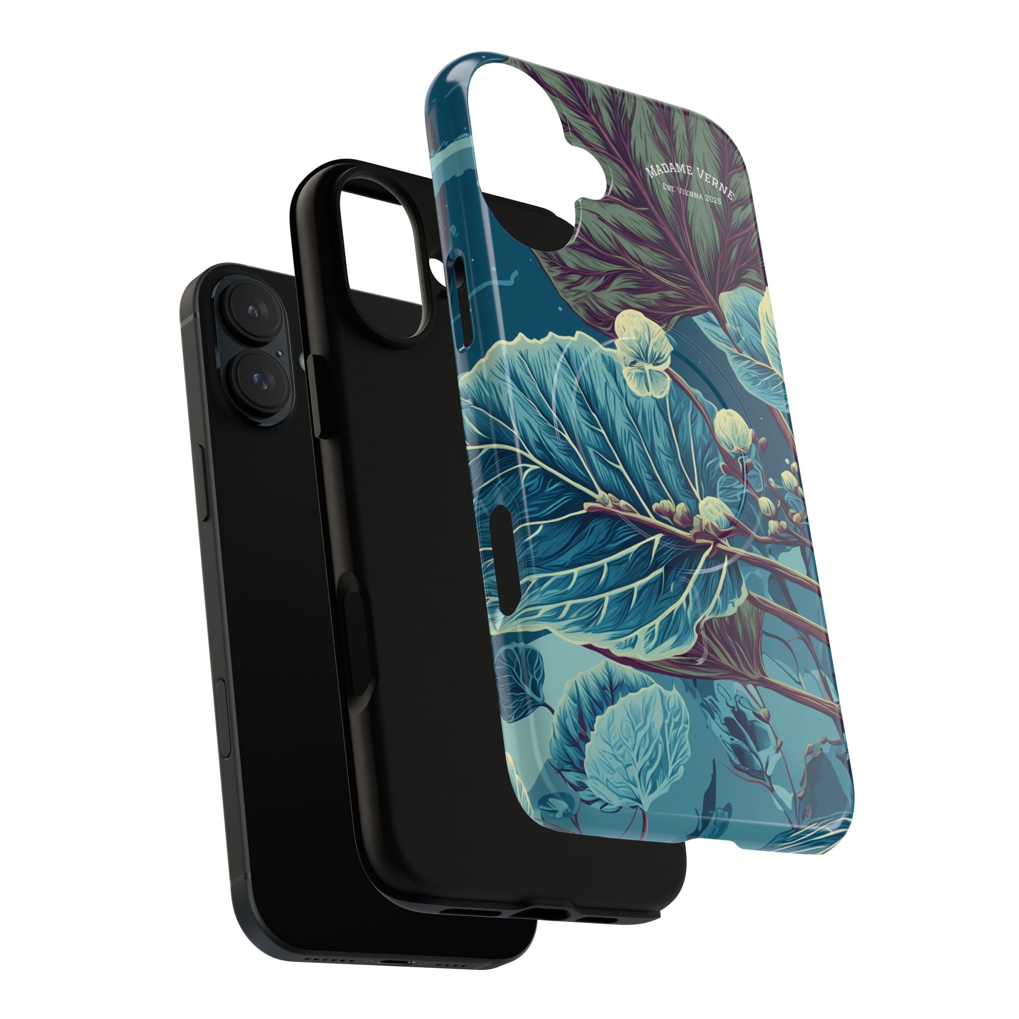 MagSafe iPhone-Schutzhülle "Galactic Veins" - Cosmic Botanicals No. 89