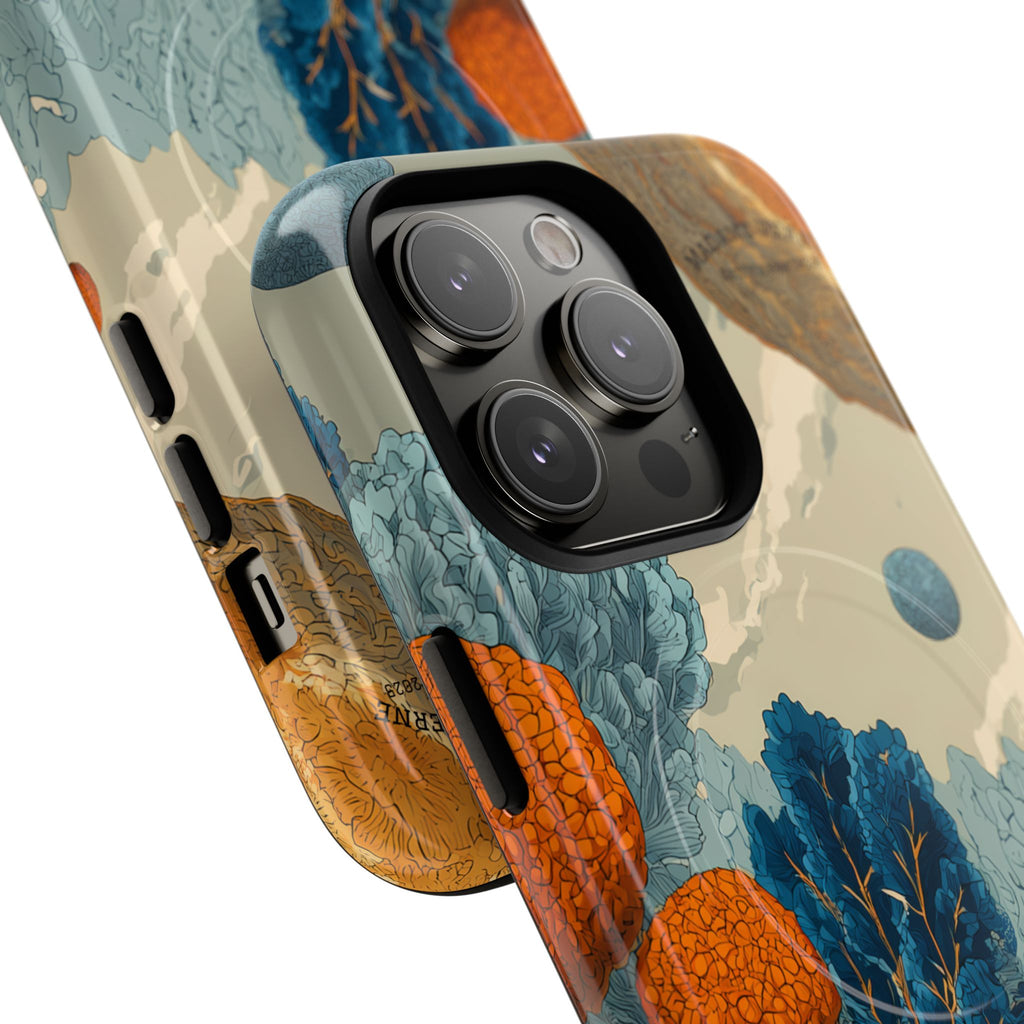 MagSafe iPhone-Schutzhülle "Ethereal Meadow" - Cosmic Botanicals No. 85