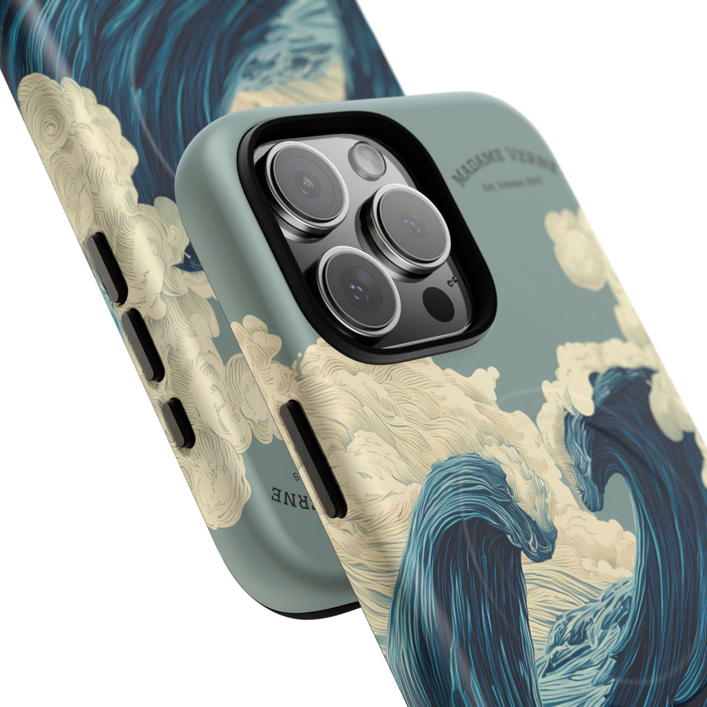 MagSafe iPhone-Schutzhülle "Tempest's Embrace" - Opal Depths No. 38