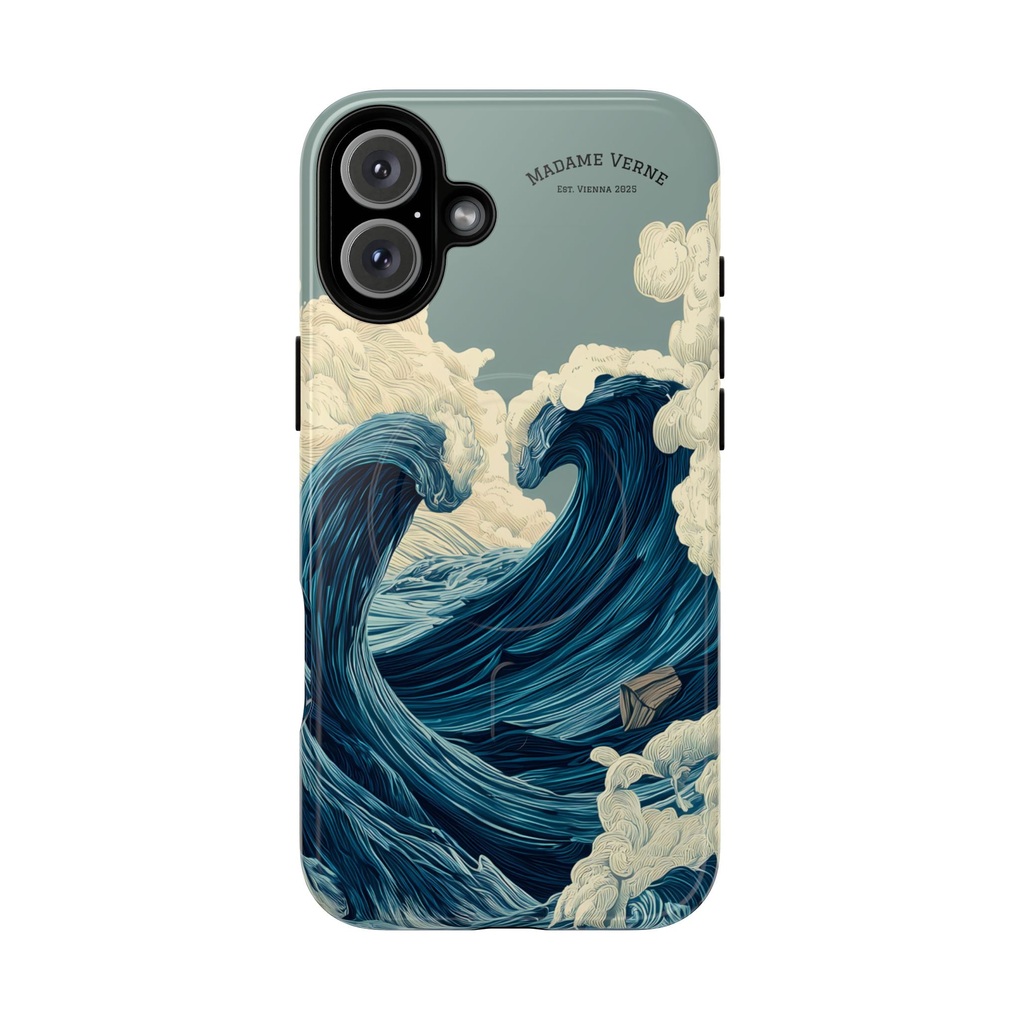 MagSafe iPhone-Schutzhülle "Tempest's Embrace" - Opal Depths No. 38