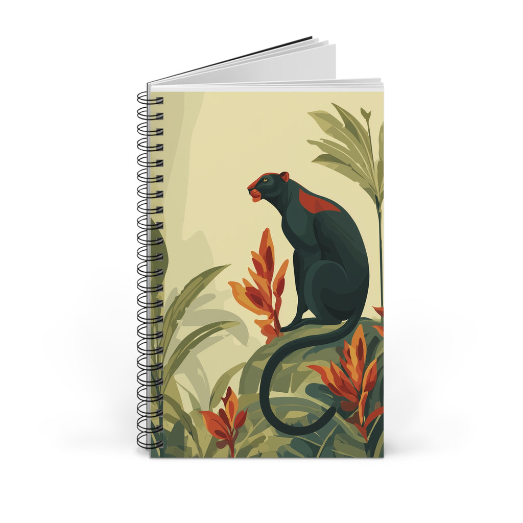 Notizbuch mit Spiralbindung "Ember in the Leaves" - Wilderness Whisper No. 55