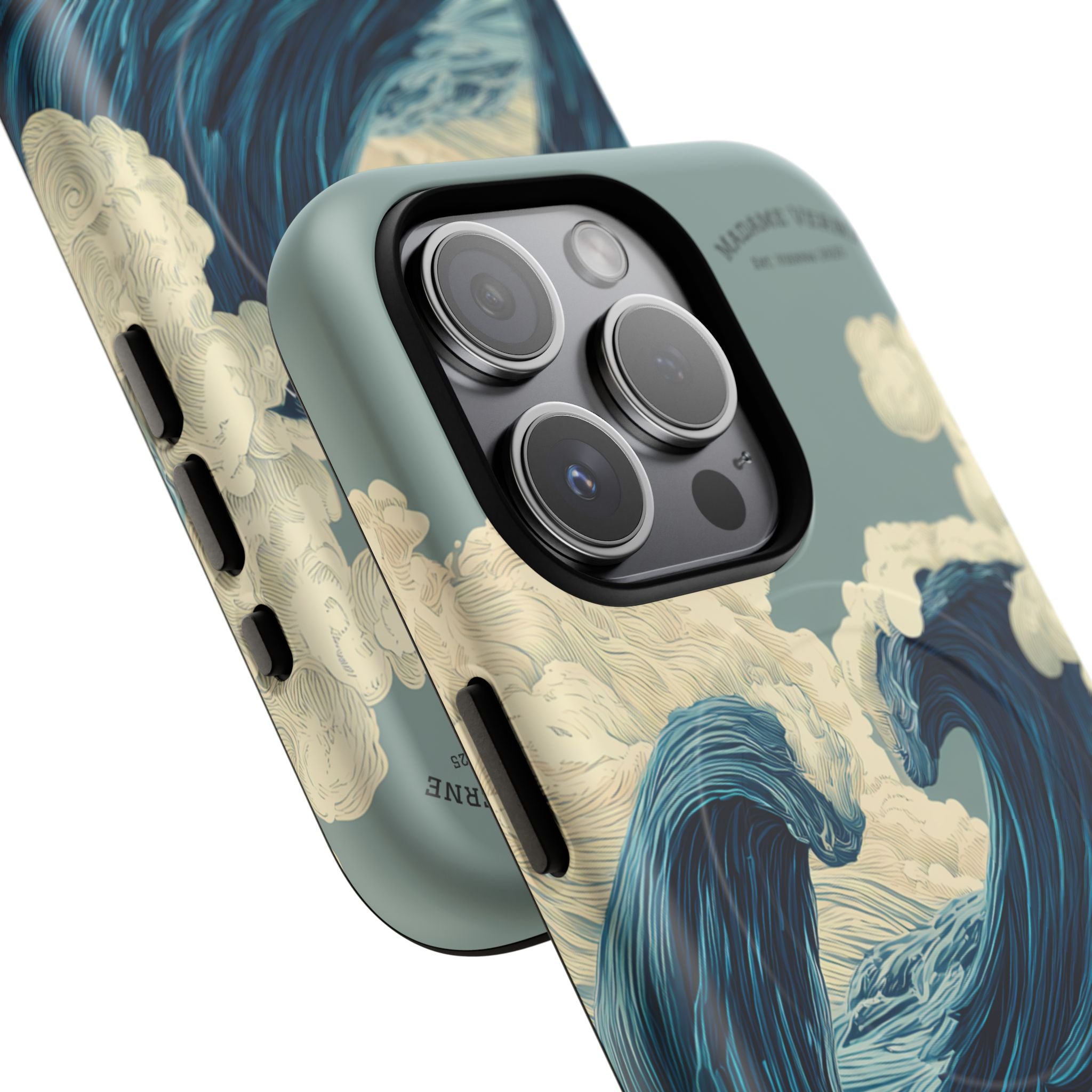 MagSafe iPhone-Schutzhülle "Tempest's Embrace" - Opal Depths No. 38
