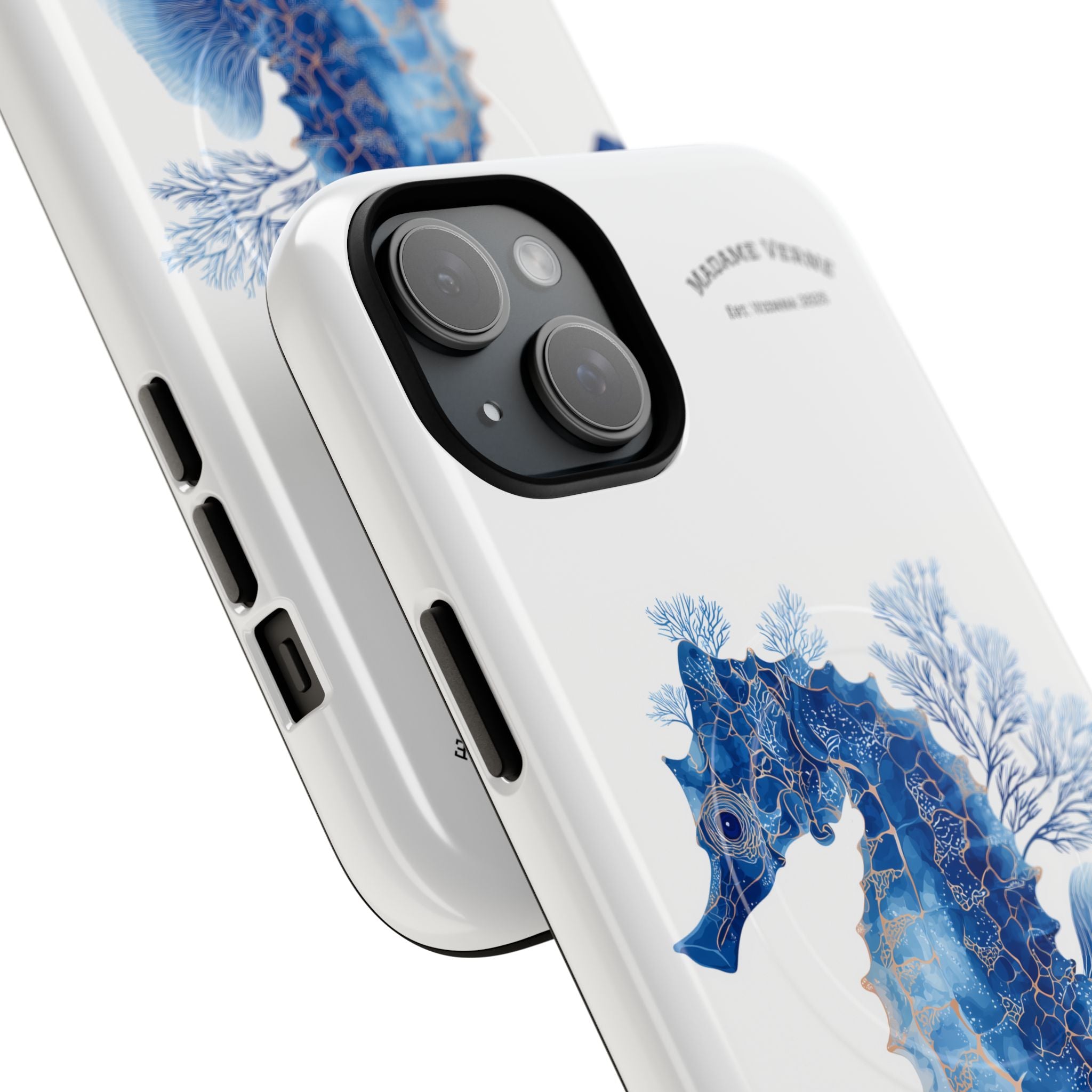 MagSafe iPhone-Schutzhülle "Azure Sentinel" - Opal Depths No. 32