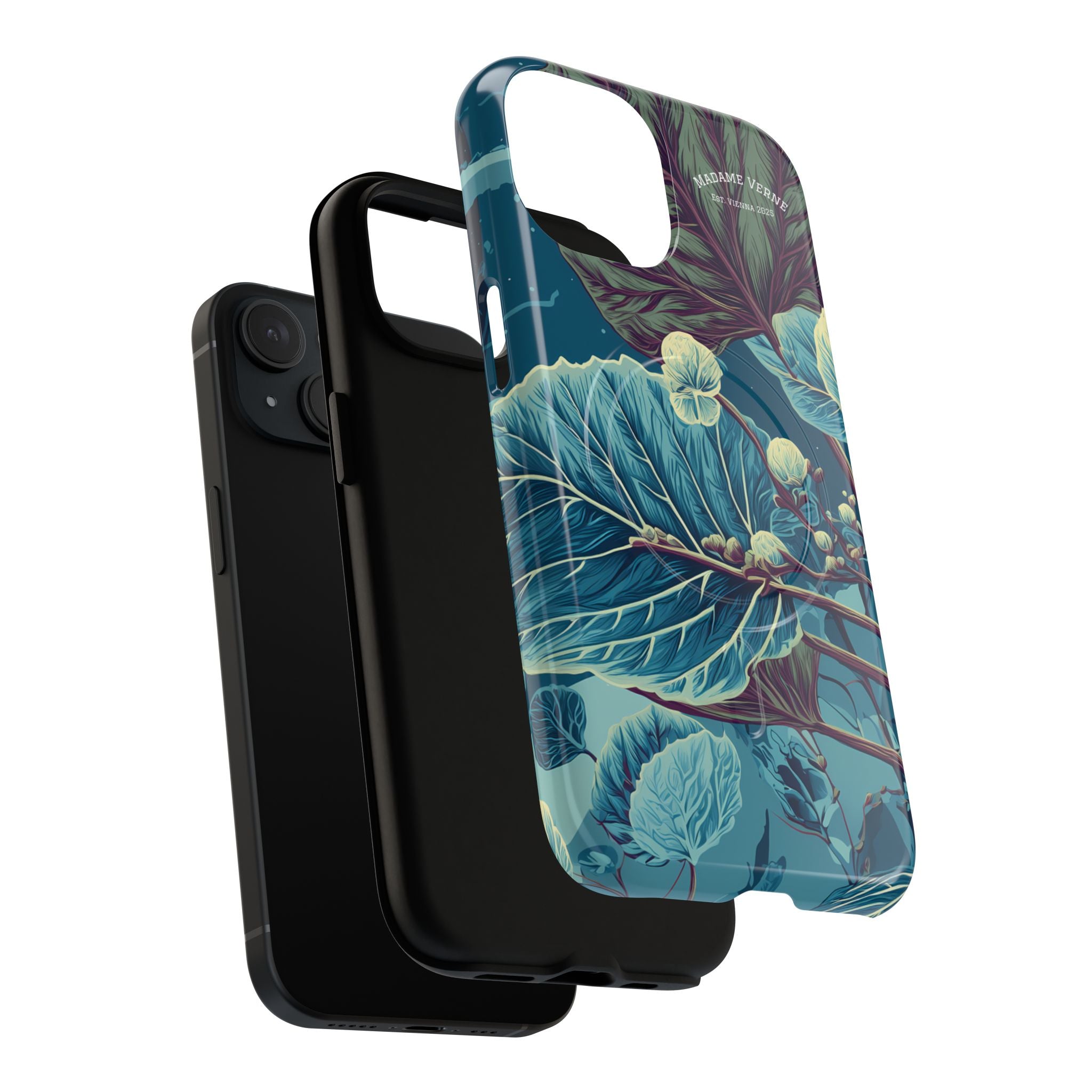 MagSafe iPhone-Schutzhülle "Galactic Veins" - Cosmic Botanicals No. 89
