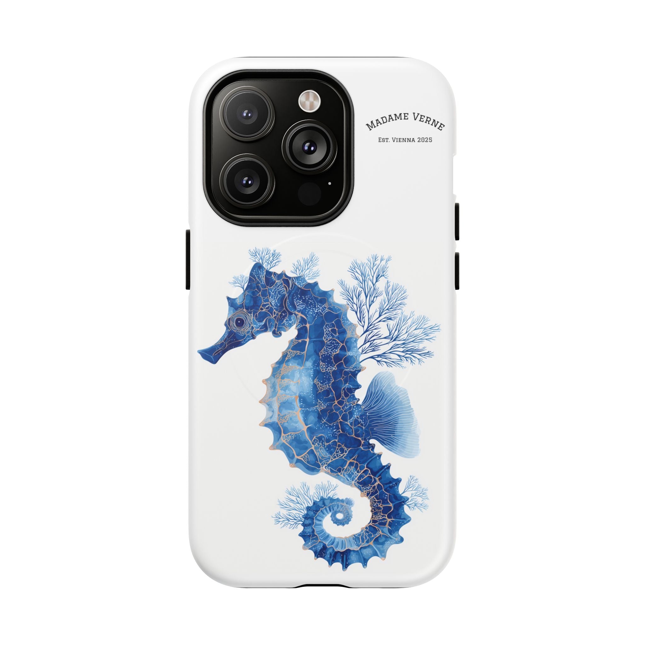 MagSafe iPhone-Schutzhülle "Azure Sentinel" - Opal Depths No. 32