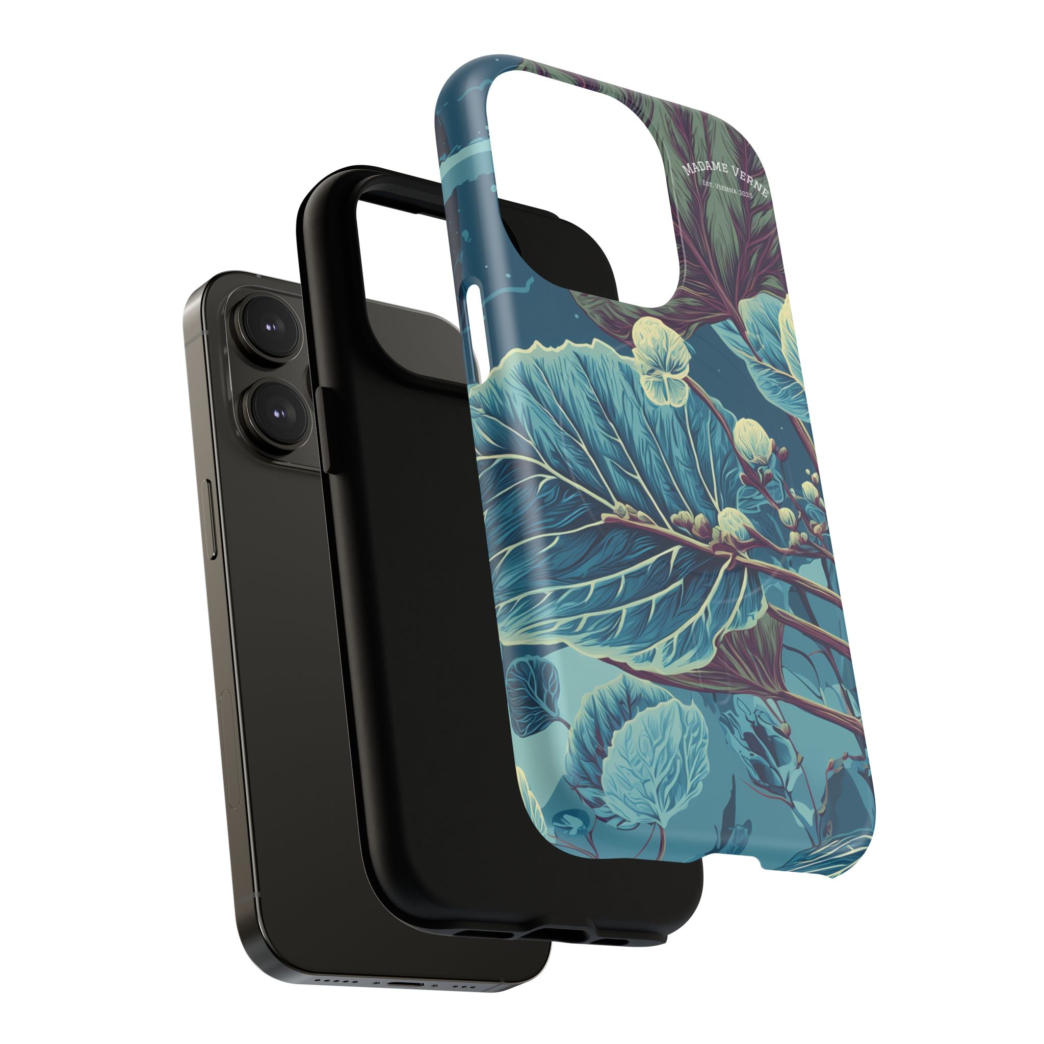 MagSafe iPhone-Schutzhülle "Galactic Veins" - Cosmic Botanicals No. 89