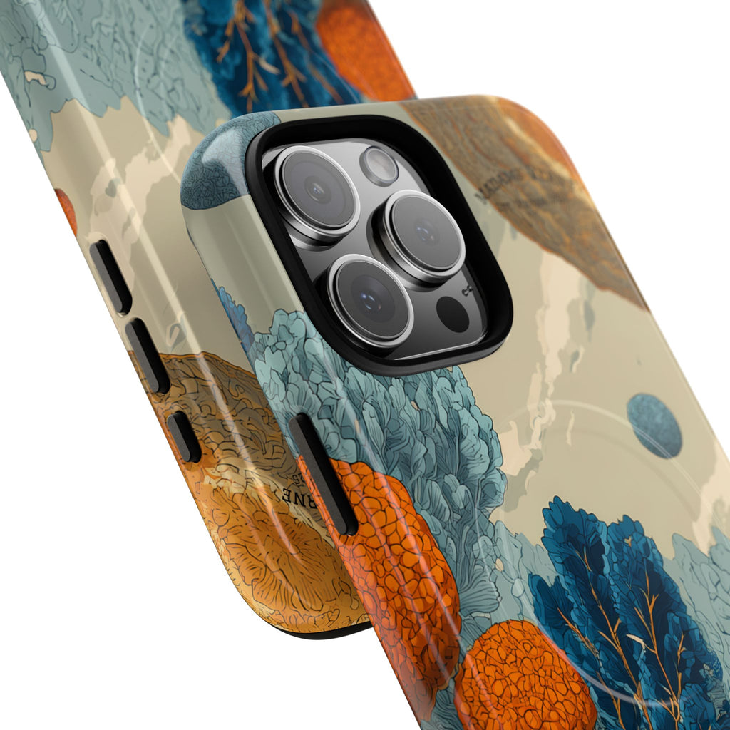 MagSafe iPhone-Schutzhülle "Ethereal Meadow" - Cosmic Botanicals No. 85