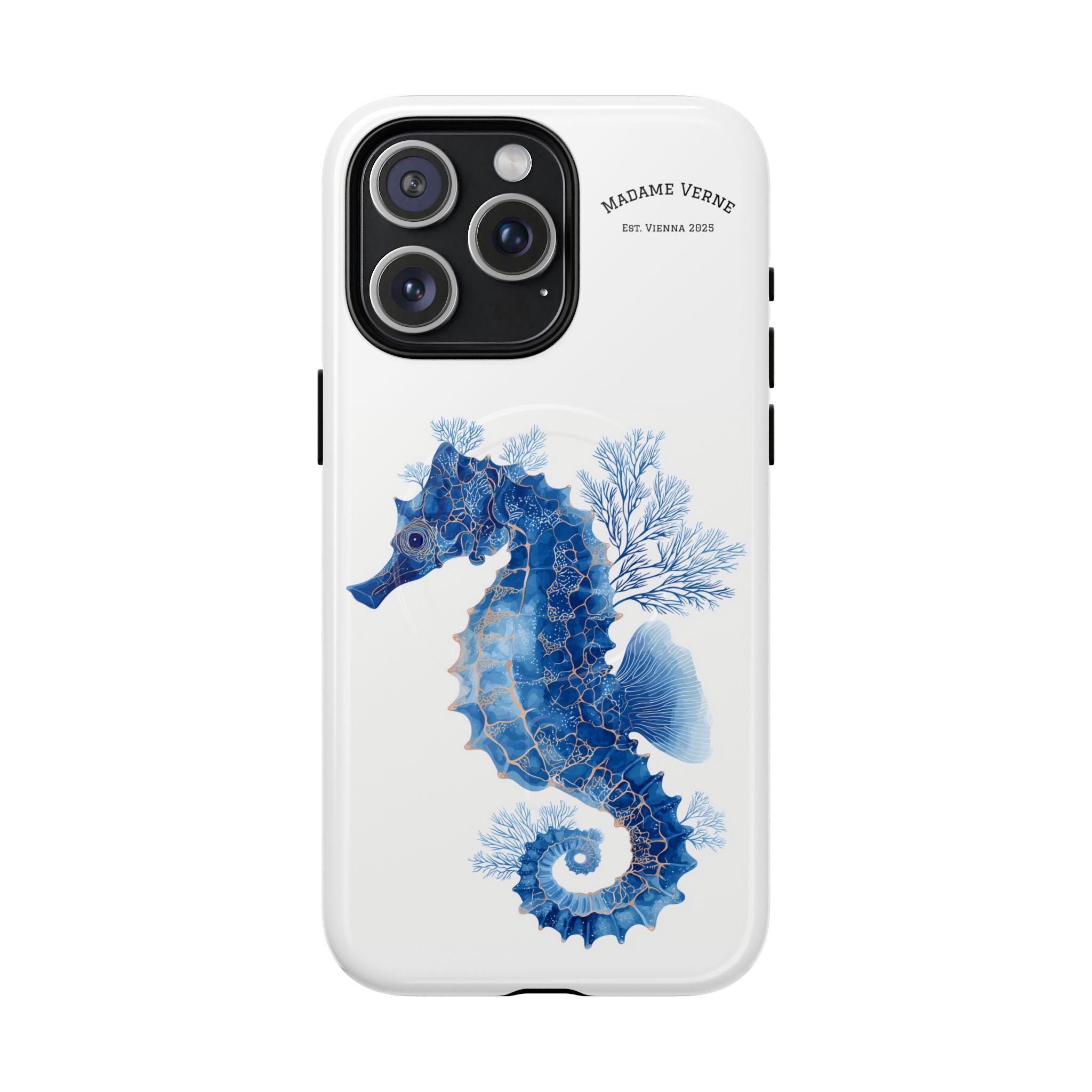 MagSafe iPhone-Schutzhülle "Azure Sentinel" - Opal Depths No. 32