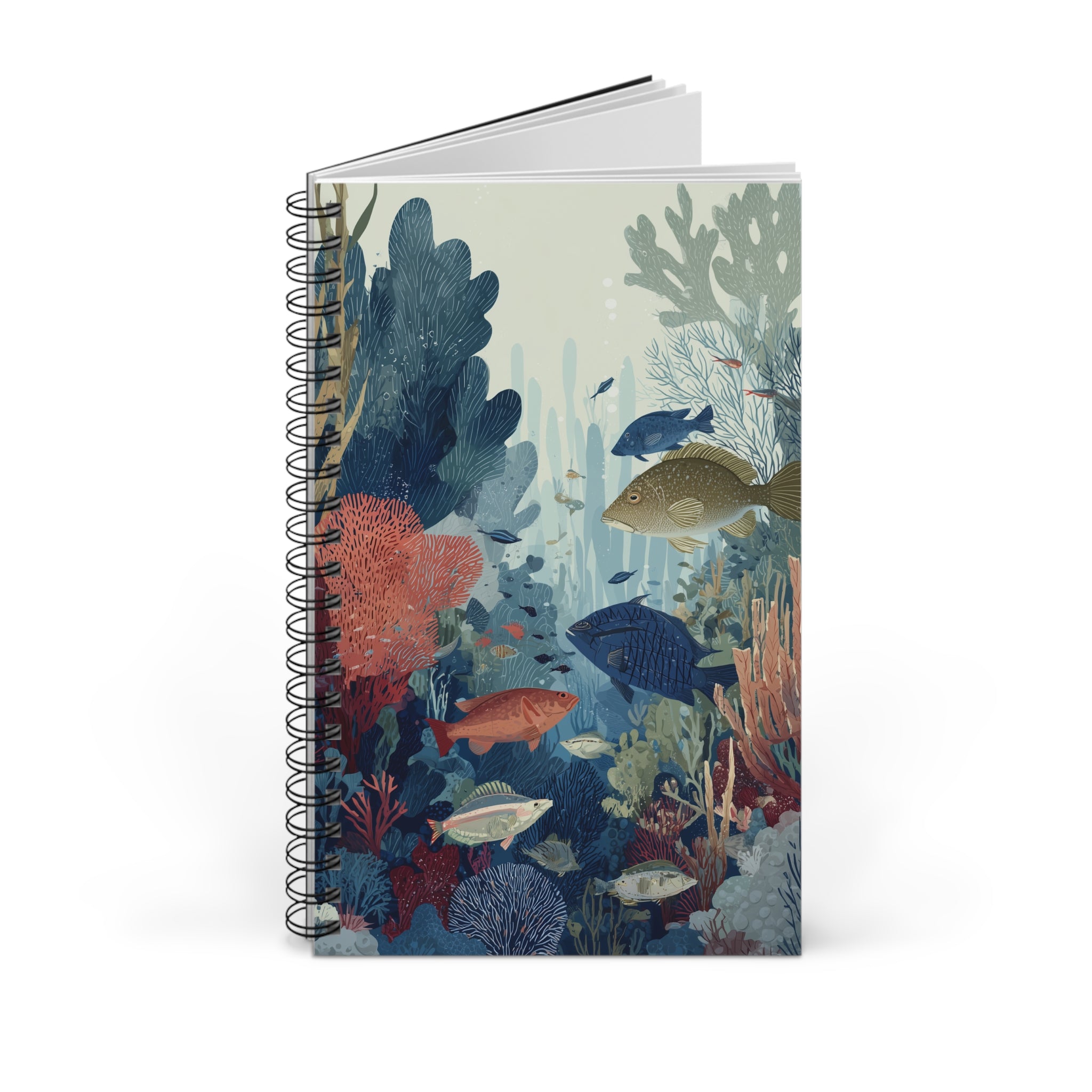 Notizbuch mit Spiralbindung "Whispers of the Reef" - Opal Depths No.