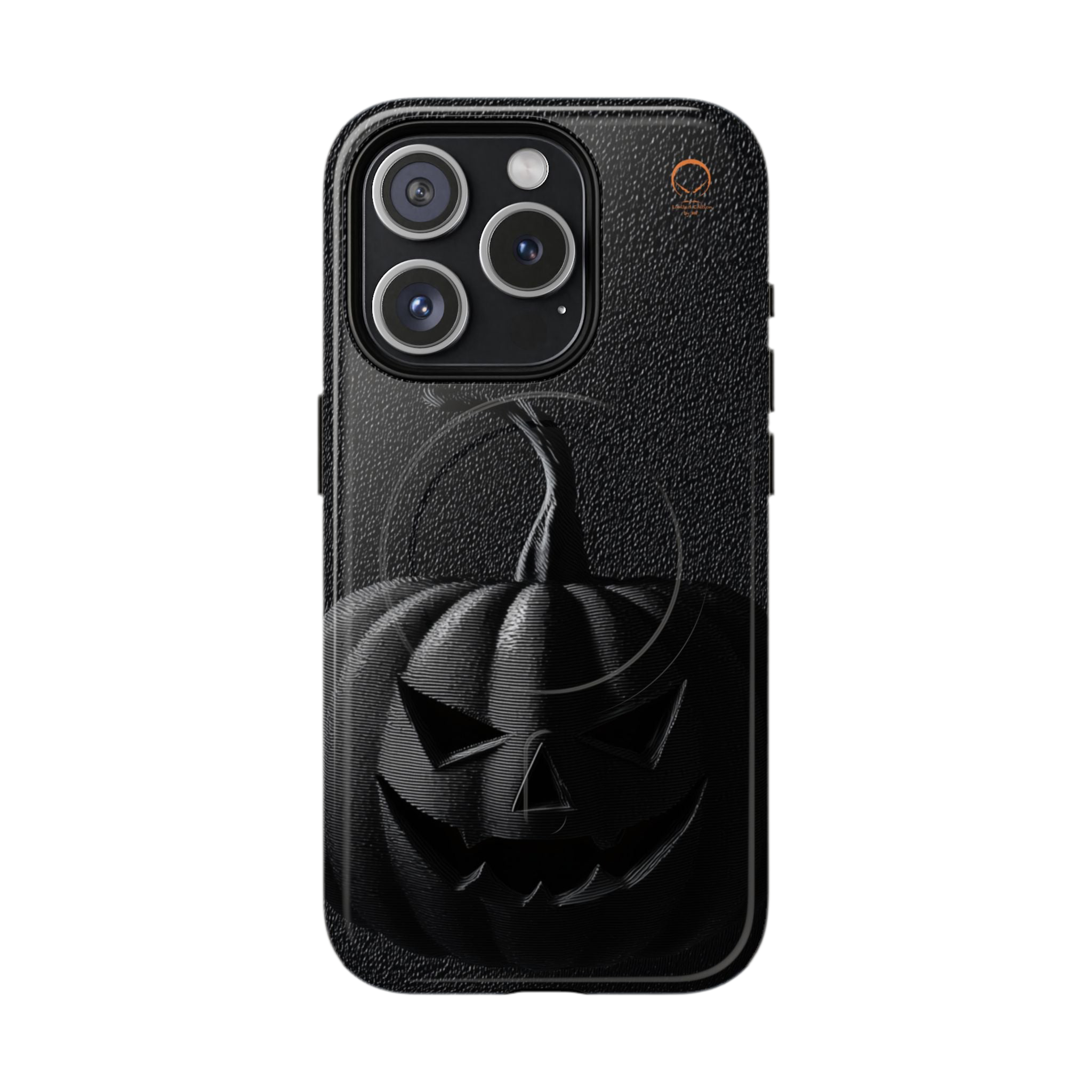 HALLOWEEN LIMITED EDITION MagSafe iPhone-Schutzhülle "Shadow Pumpkin" - 🎃👻 Wicked Elegance No. 08 👻🎃