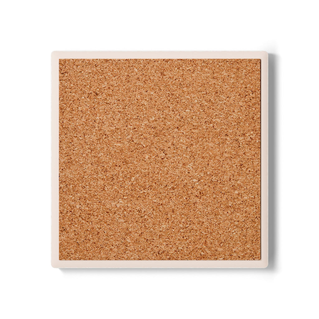 Ceramic Coaster "Twilight Manor" - Golden Autumn No. 46