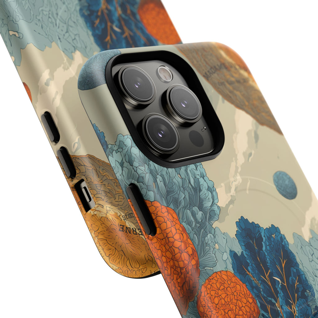 MagSafe iPhone-Schutzhülle "Ethereal Meadow" - Cosmic Botanicals No. 85