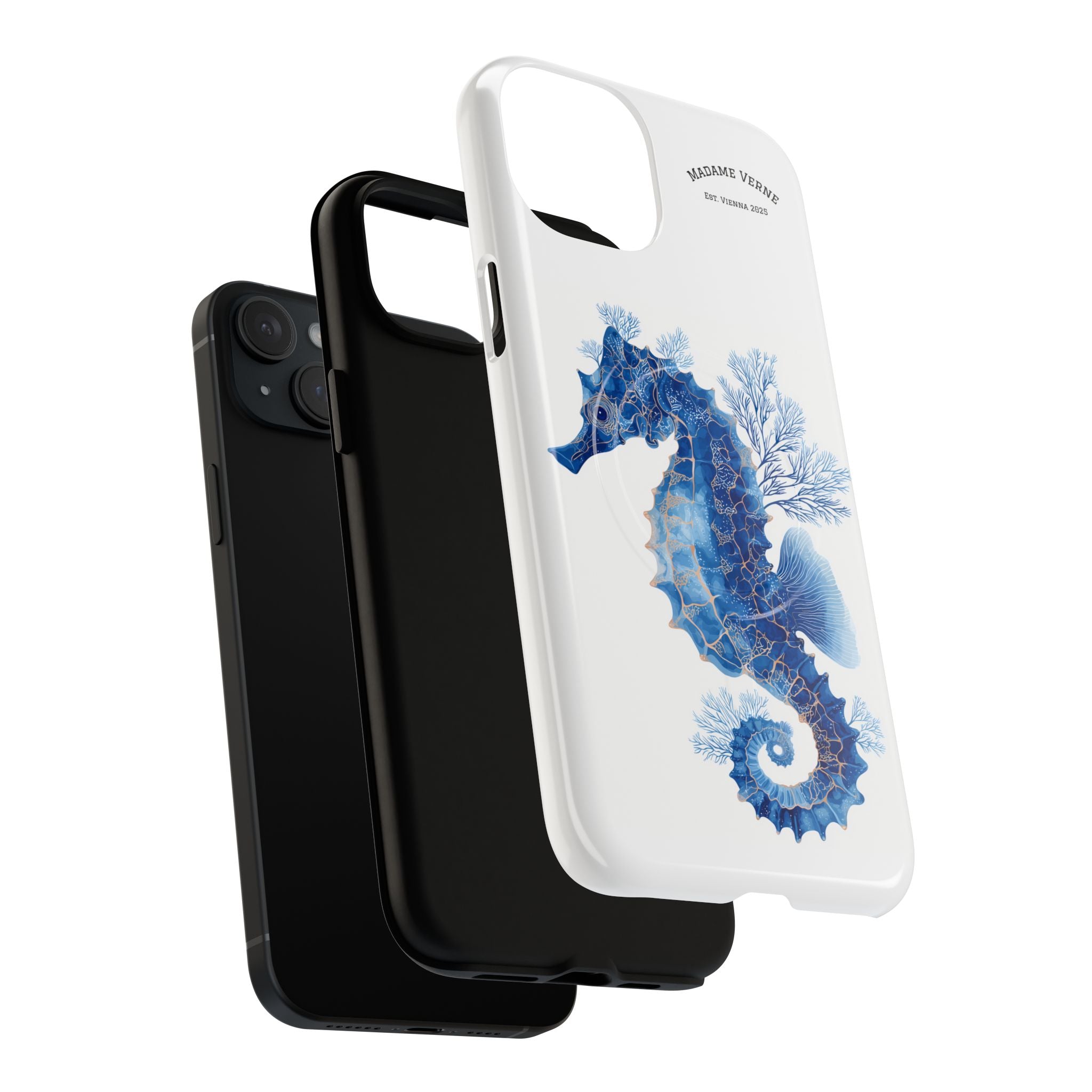 MagSafe iPhone-Schutzhülle "Azure Sentinel" - Opal Depths No. 32
