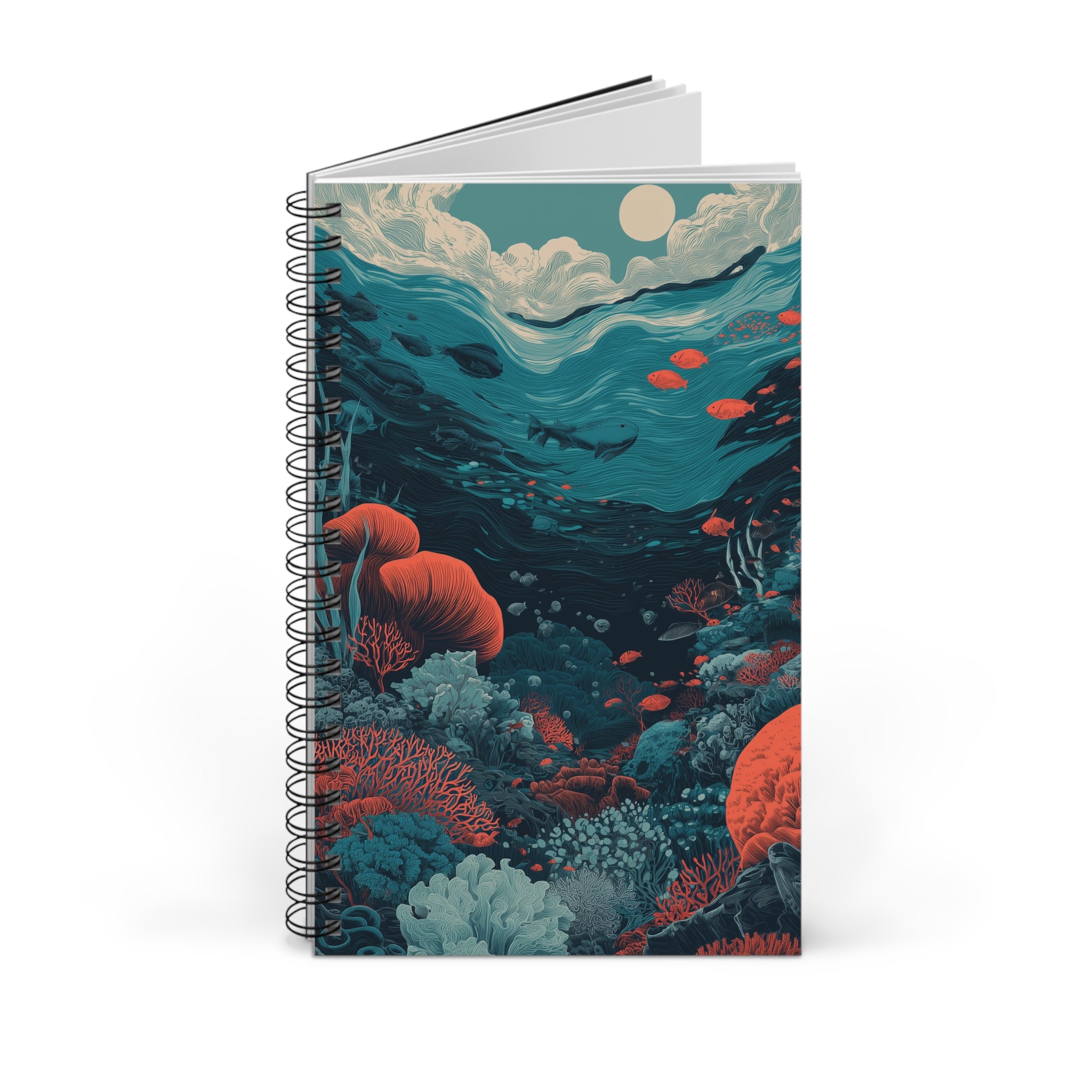 Notizbuch mit Spiralbindung "Ocean Depths" - Opal Depths No. 05