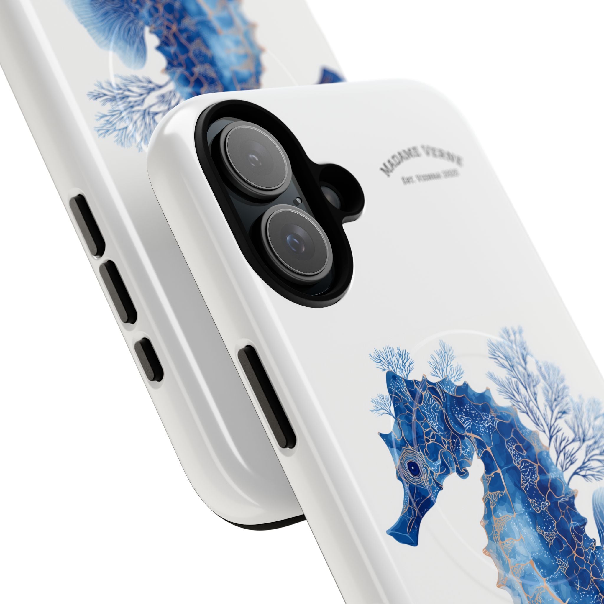 MagSafe iPhone-Schutzhülle "Azure Sentinel" - Opal Depths No. 32